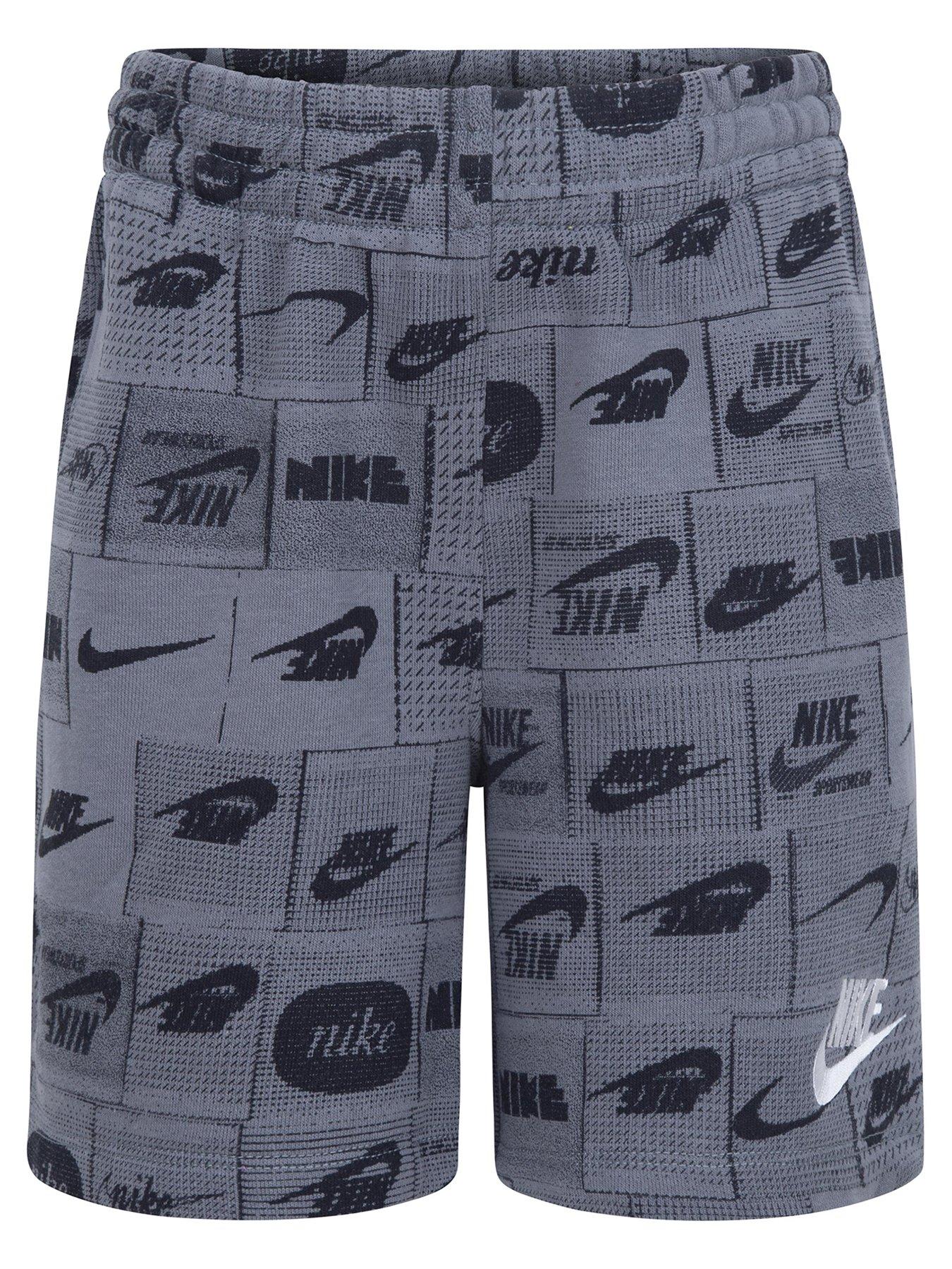 Boys cotton nike shorts best sale