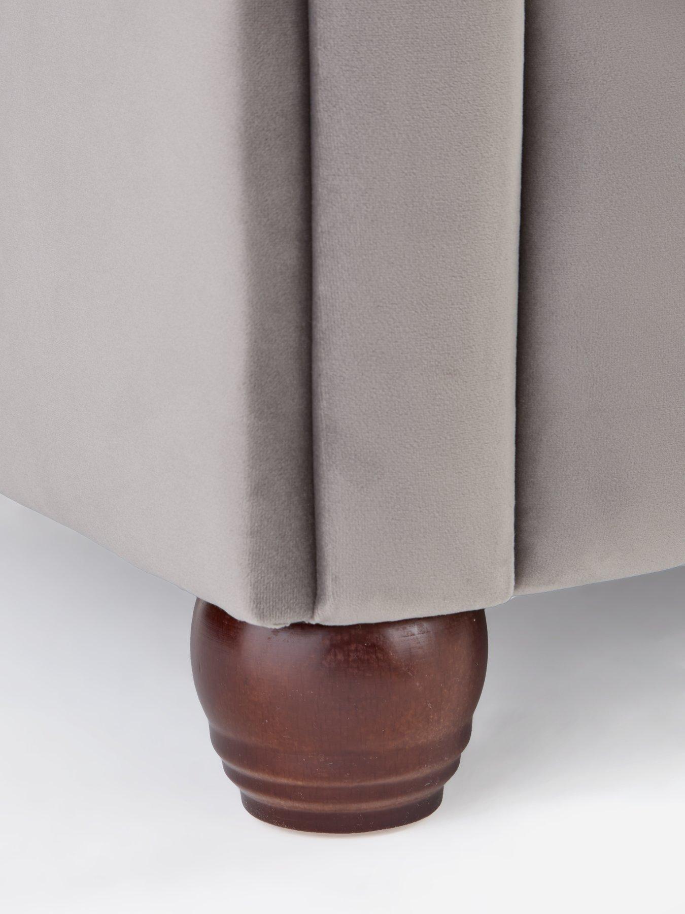 Image 4 of 7 of Very Home Chester Left Hand Fabric&nbsp;Corner&nbsp;Chaise Sofa&nbsp;- FSC Certified