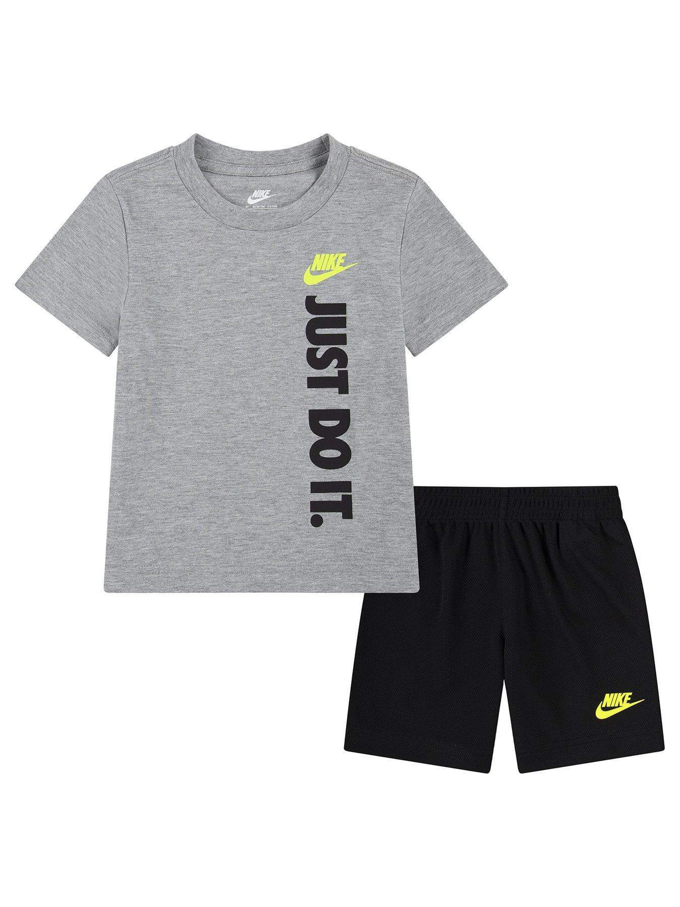 Nike boys short sets best sale