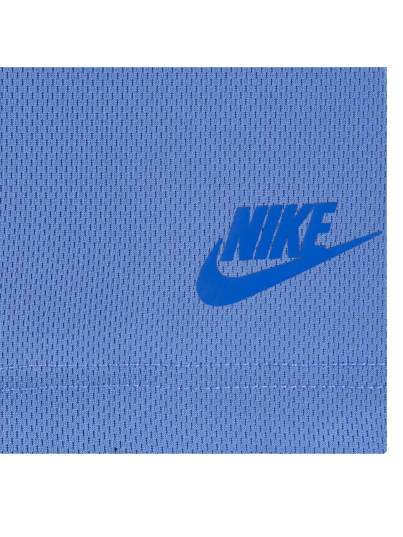 Nike Kids Boys Just Do It T-shirt And Short Set Blue Very - Main Image
