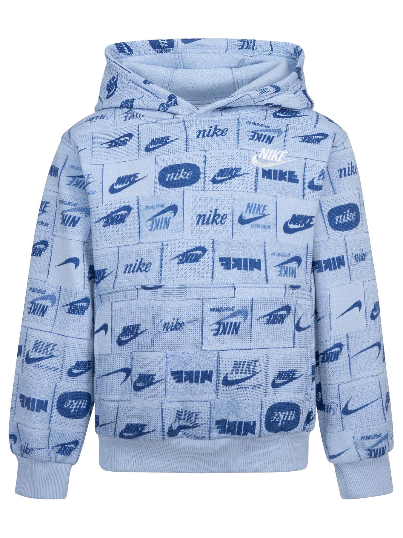 Baby blauwe nike trui sale