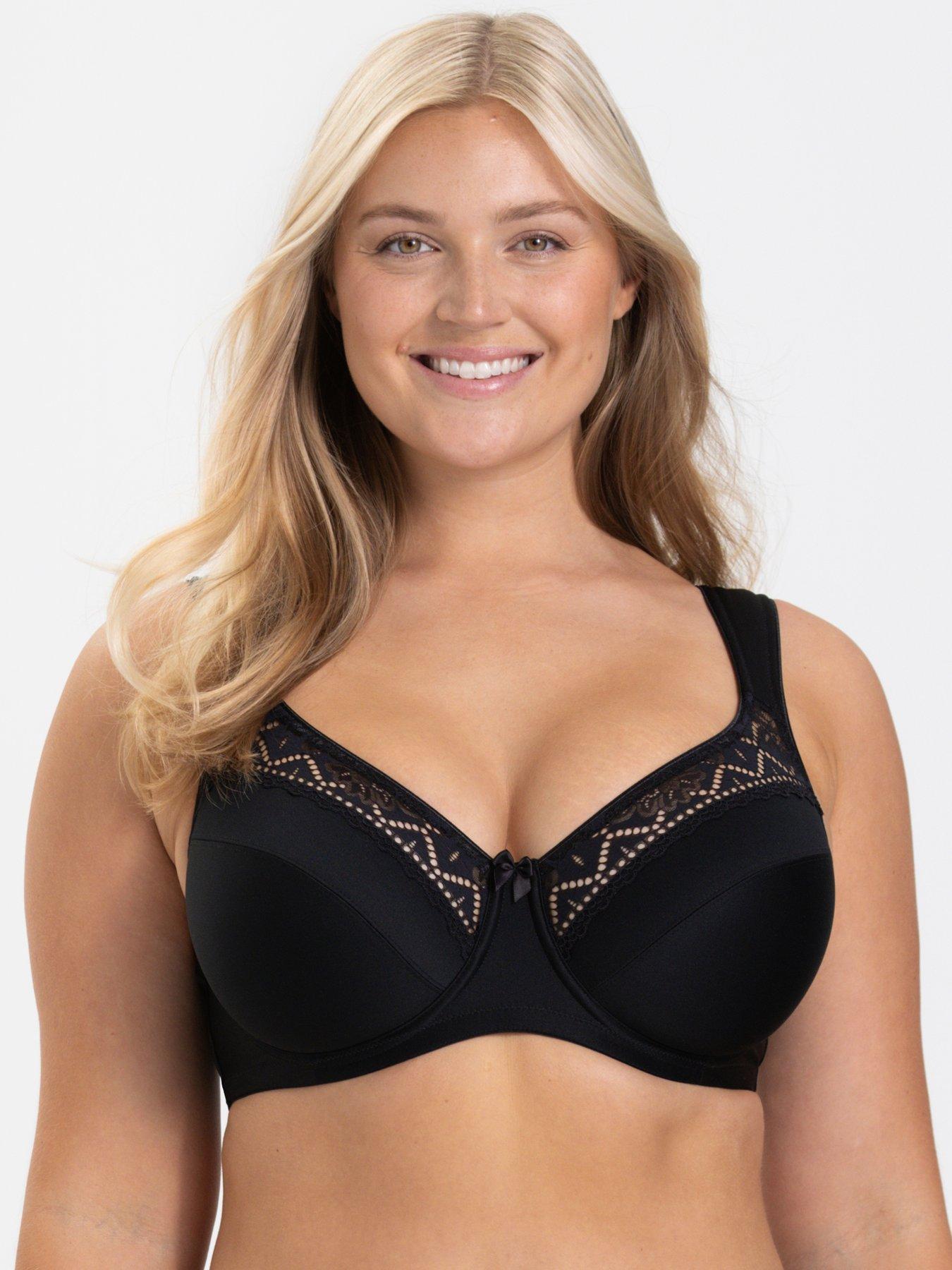 Miss Mary of Sweden Breeze Underwired Bra In TencelT Lyocell Mix - Black