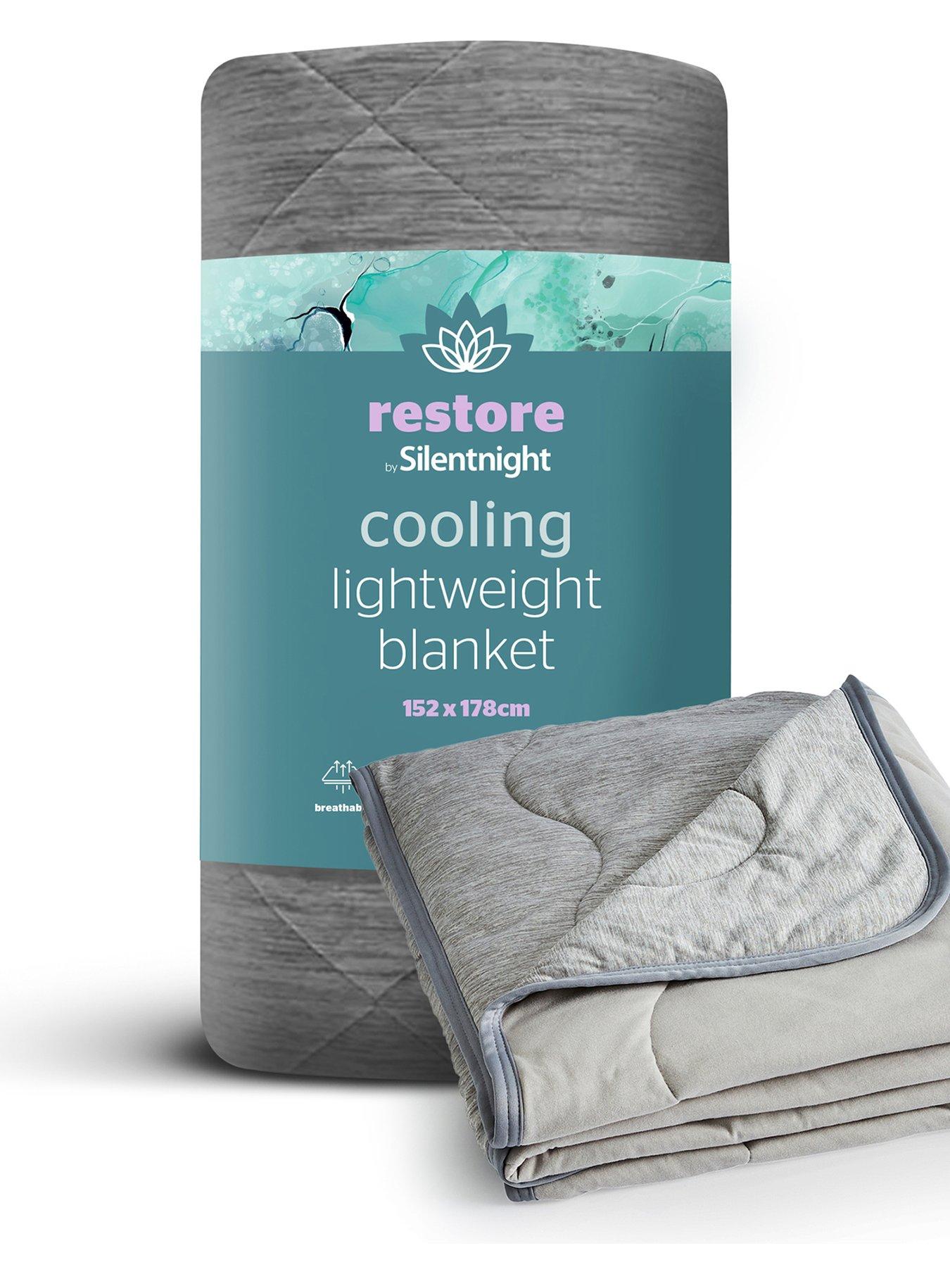 Product photograph of Silentnight Restore Cooling Throw from very.co.uk
