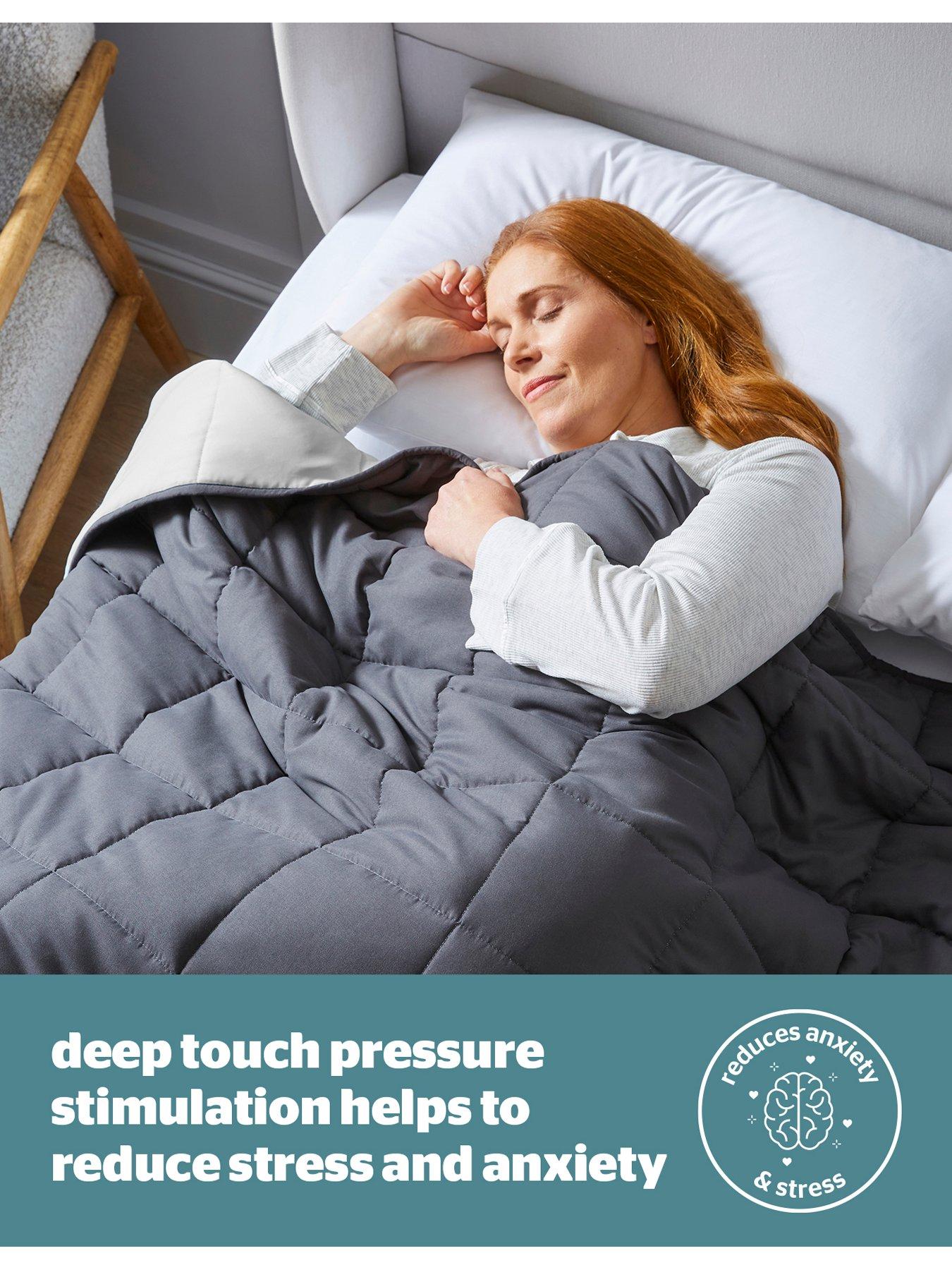 Silentnight Restore Cooling Weighted Blanket 6.8 kg Very.co.uk