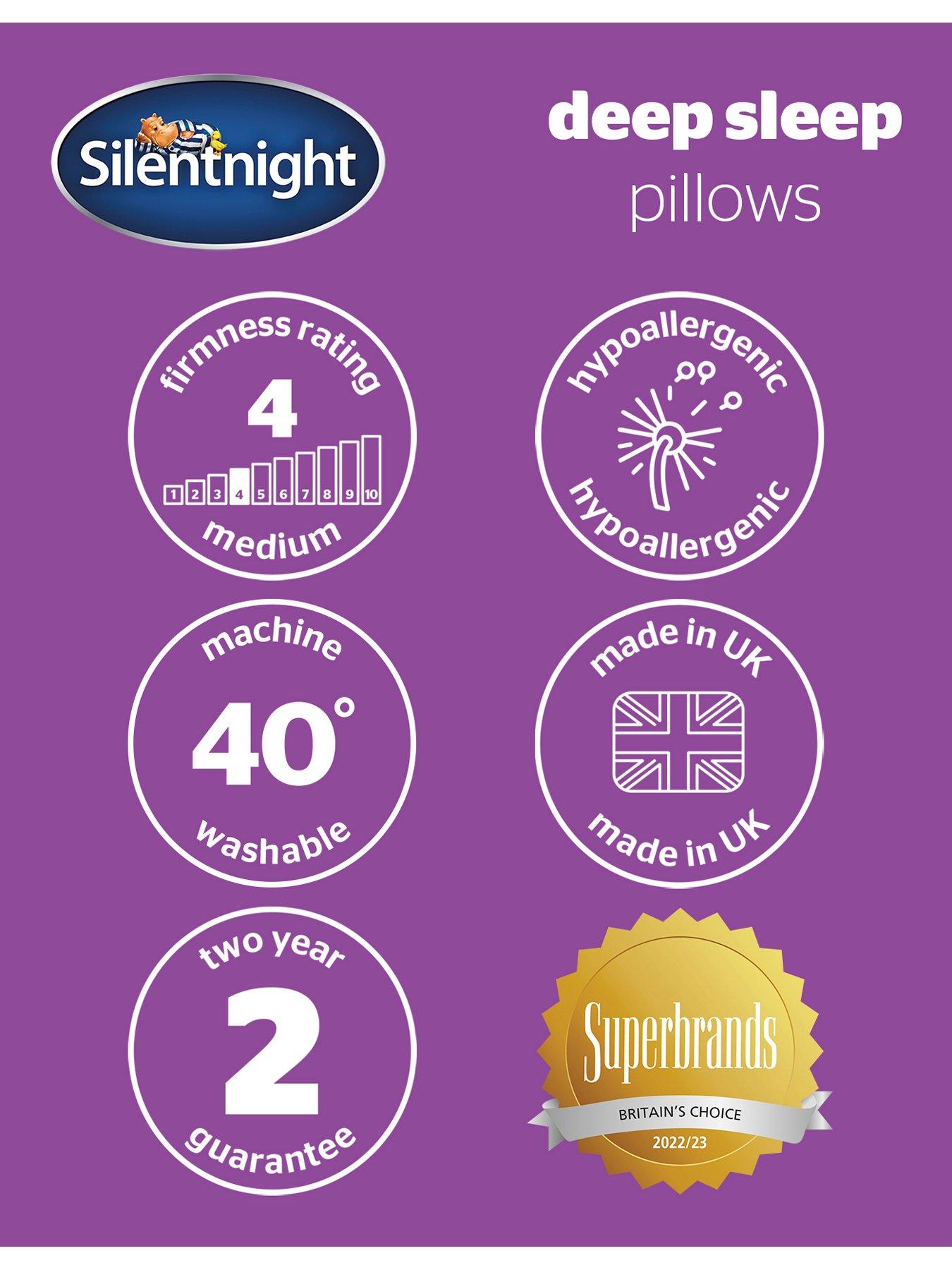 Image 7 of 7 of Silentnight Deep Sleep Mega Value Pillow Pack - 6 Pack