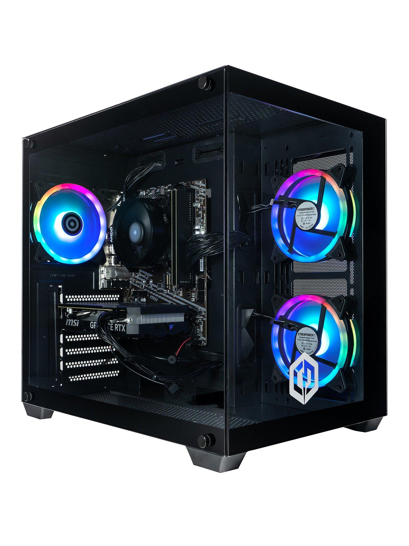 undefined Ark Gaming PC - Intel Core i5 12400F, RTX 4060, 16GB RAM, 1TB M.2 NVMe