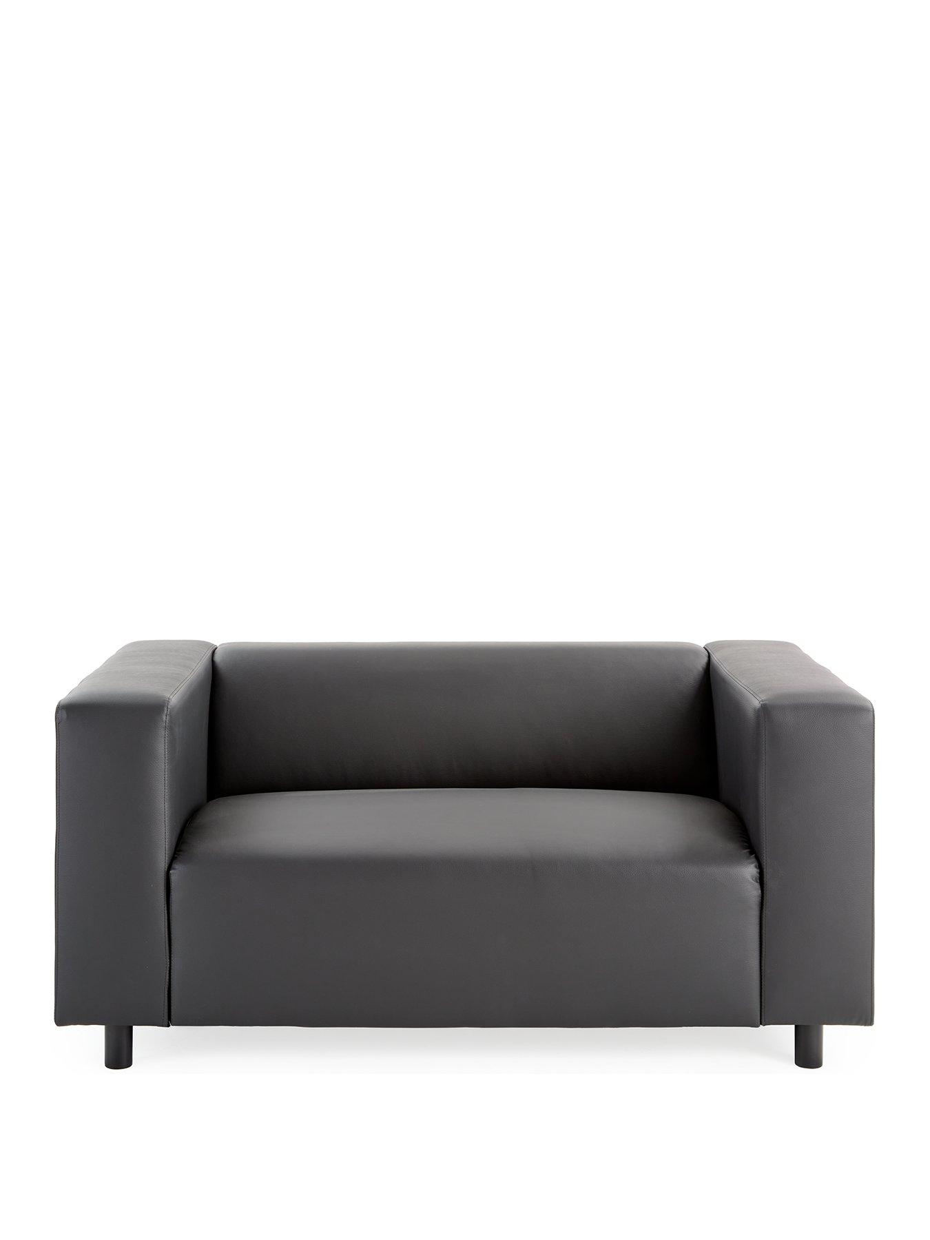 Image 2 of 7 of Very Home Clarke 2 Seater Faux Leather Sofa