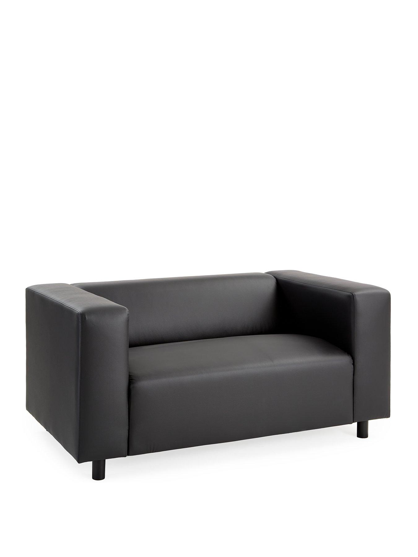 Image 3 of 7 of Very Home Clarke 2 Seater Faux Leather Sofa
