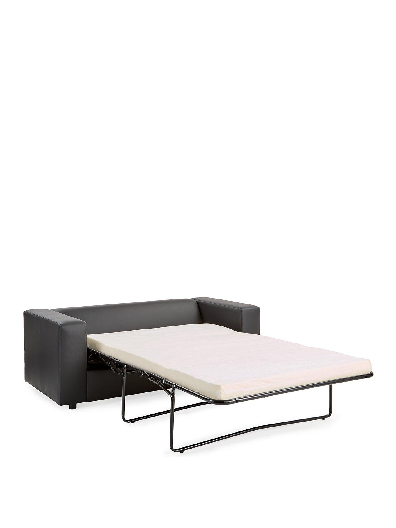 Image 3 of 7 of Very Home Clarke Faux Leather Sofa Bed