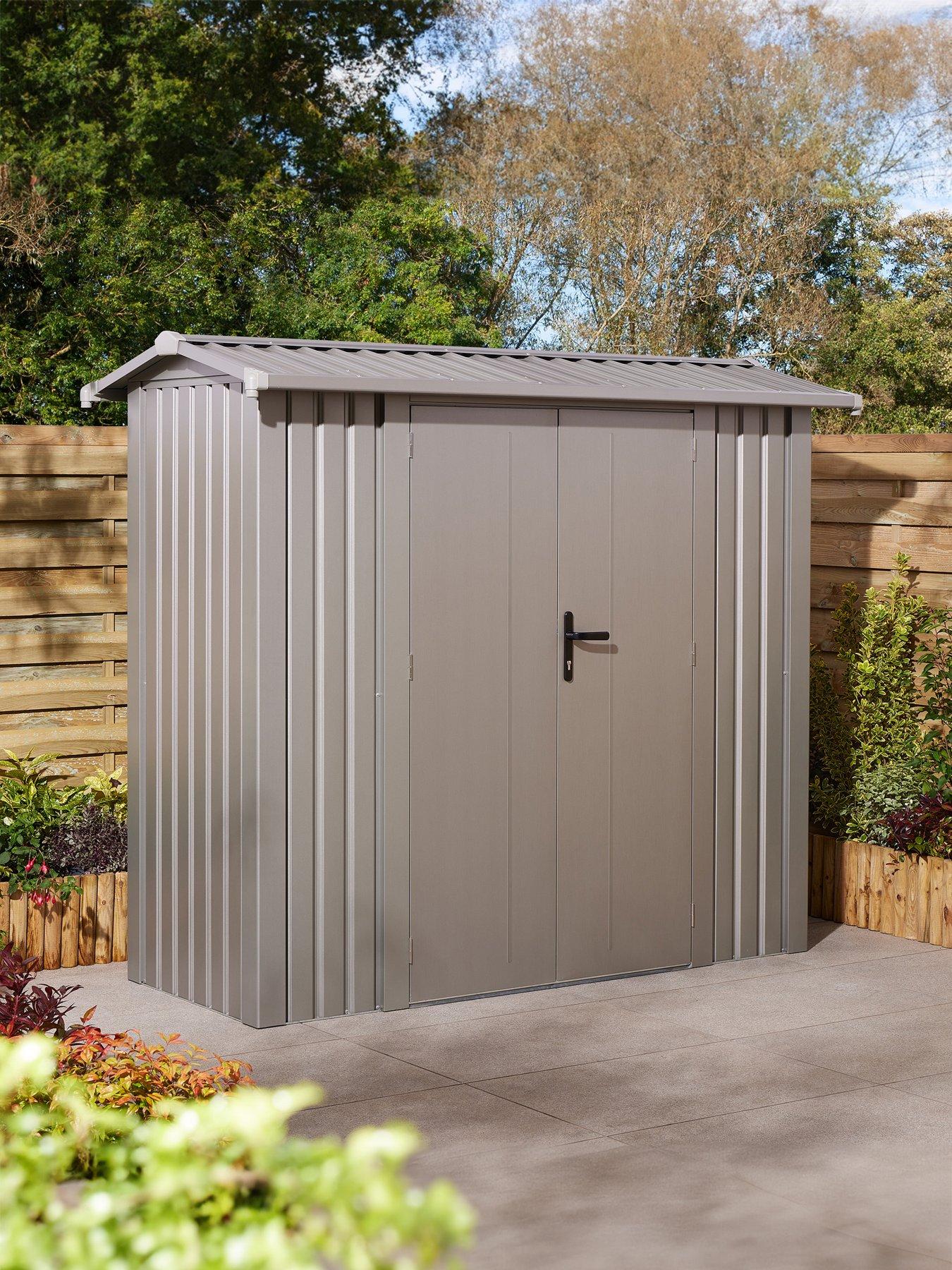 Product photograph of Rowlinson Brentvale Shed 8x4ft from very.co.uk