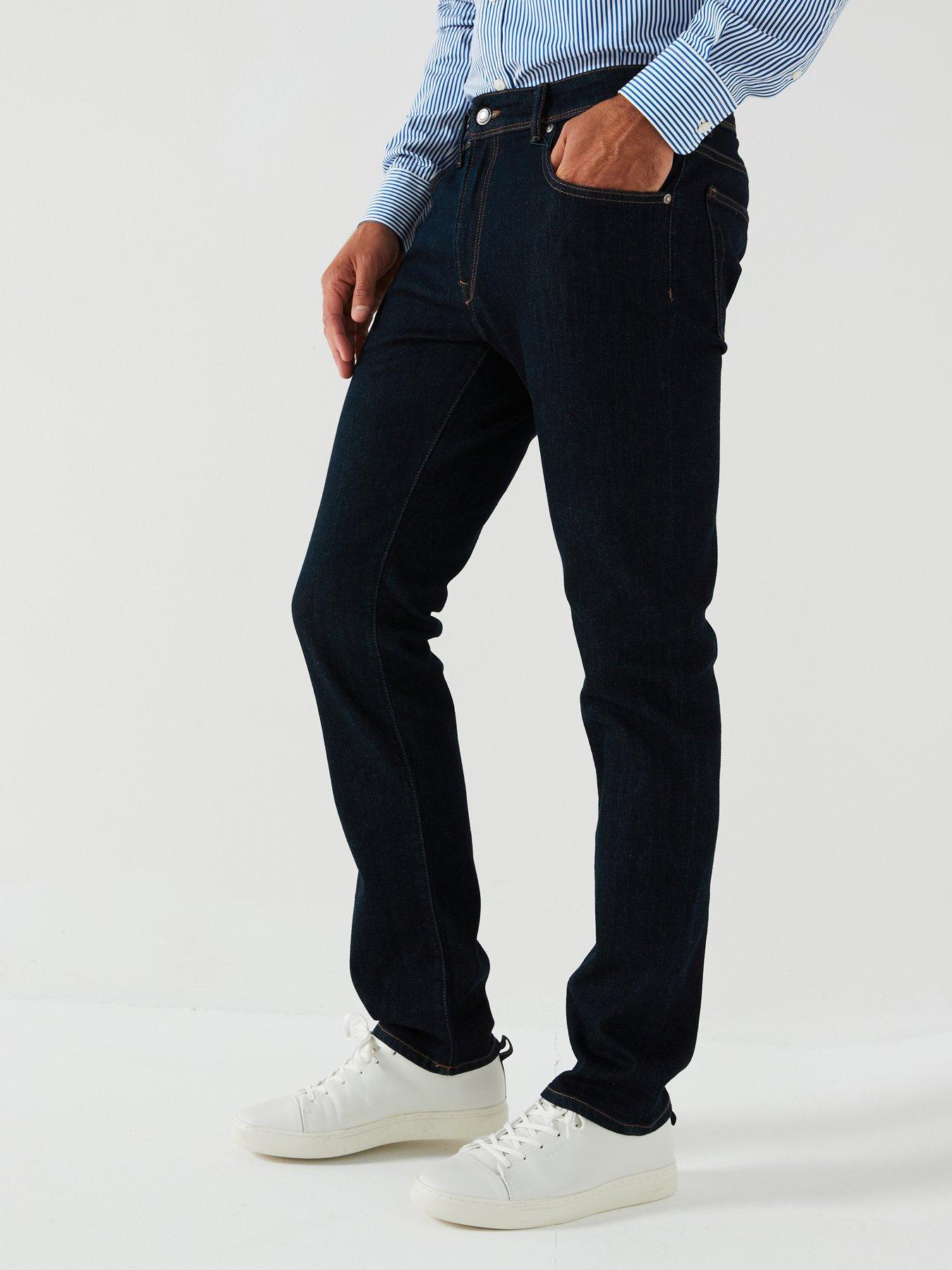 Hackett Vintage Wash Regular Fit Jeans - Dark Wash