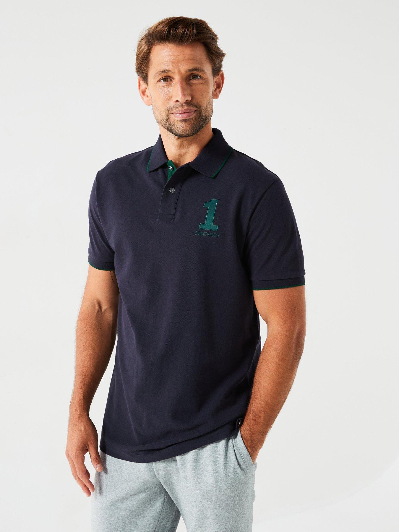 undefined Heritage Number Polo Shirt - Navy