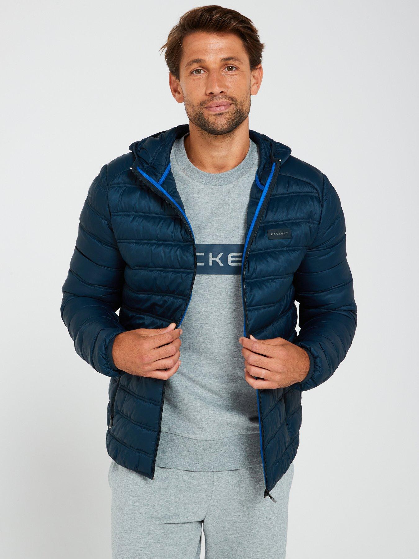 undefined Airo Padded Hooded Jacket - Navy
