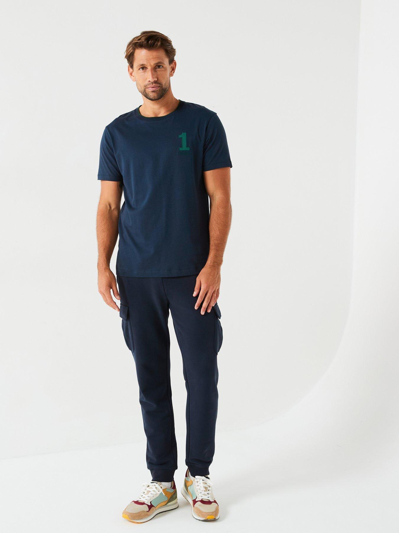 Image 3 of 5 of Hackett Heritage Number T-Shirt - Navy
