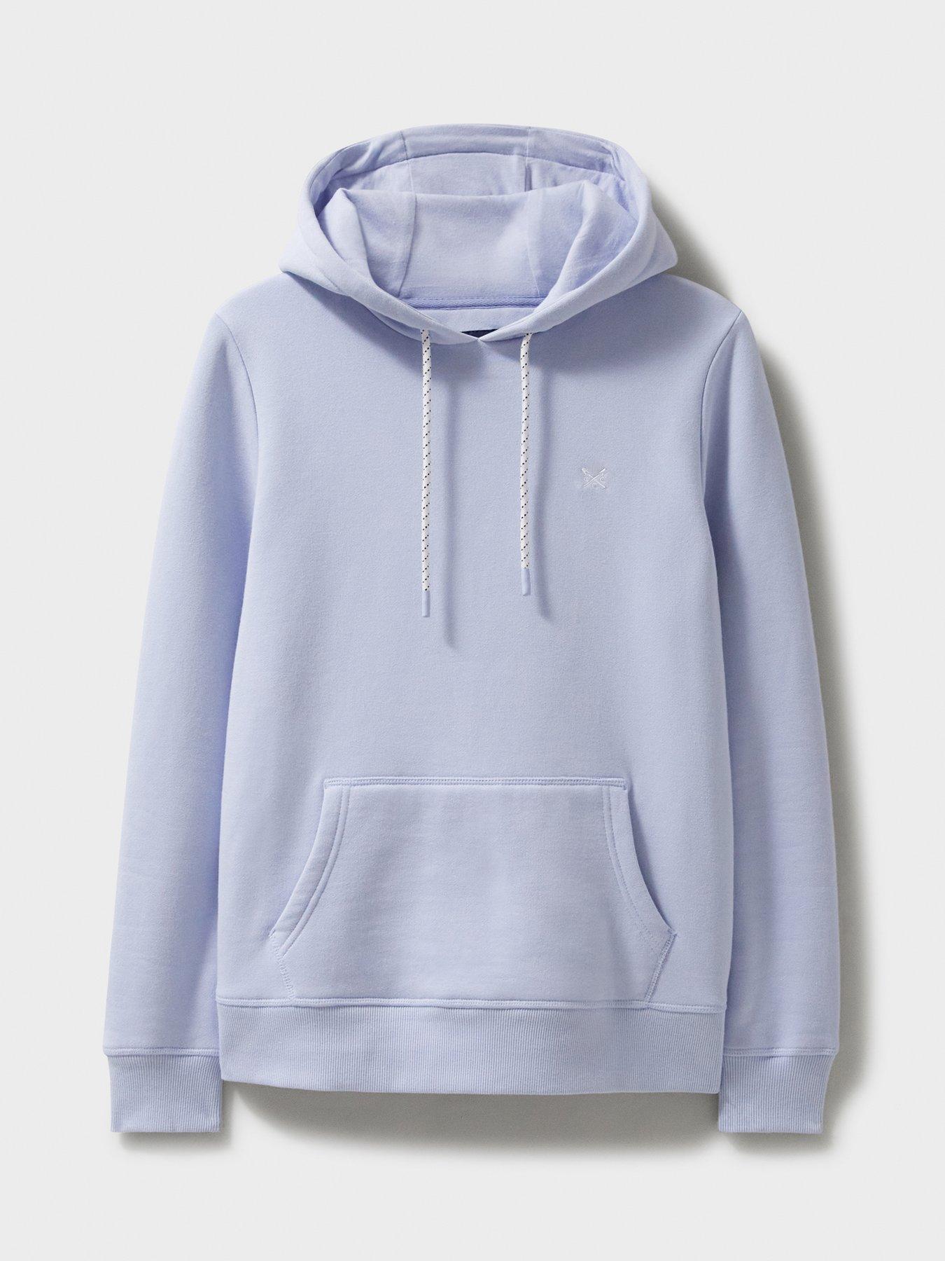 Crew Clothing Heritage Hoodie - Blue | Very.co.uk