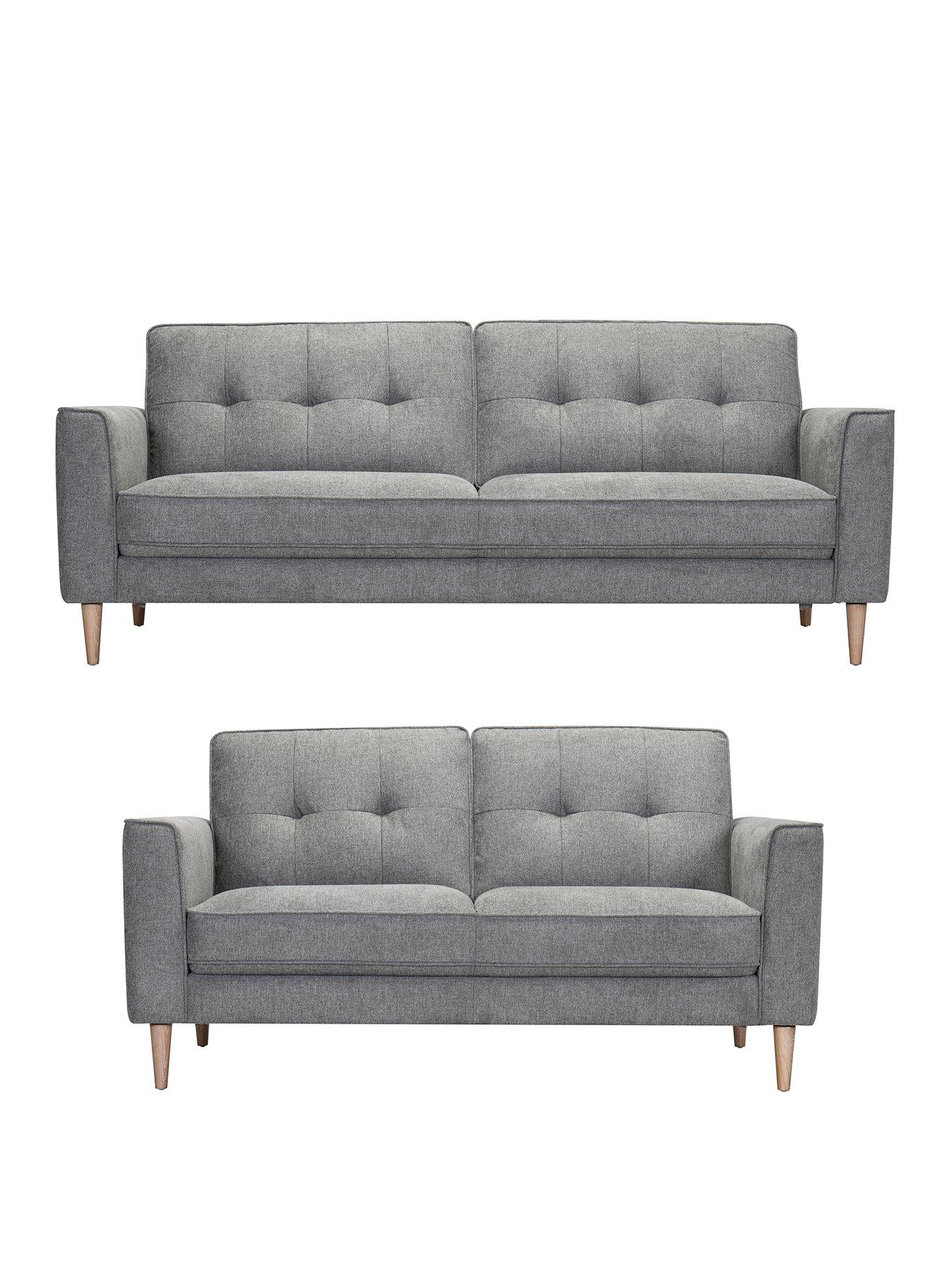 undefined Oxford 3 + 2 Seater Fabric Sofa