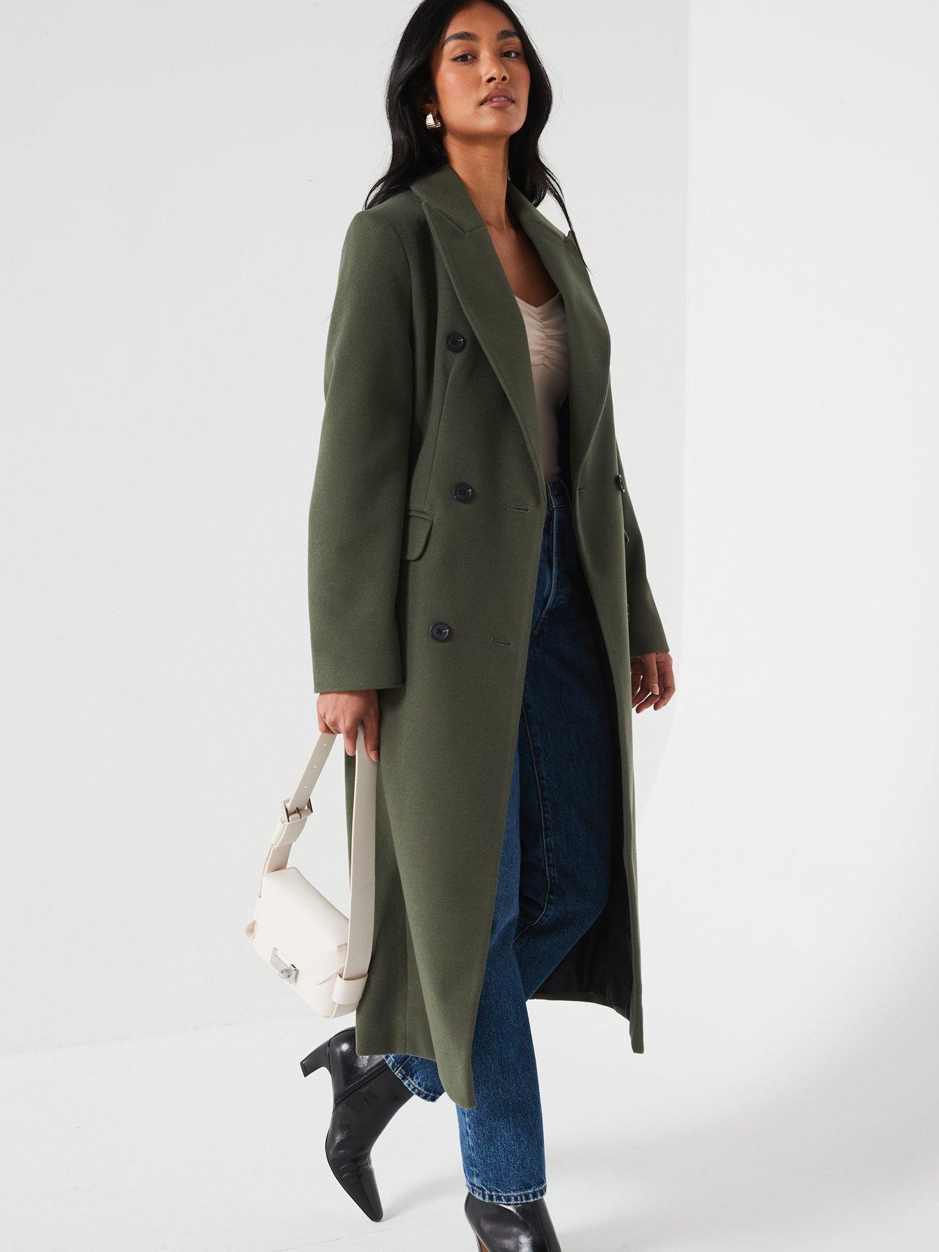 Very long coat top