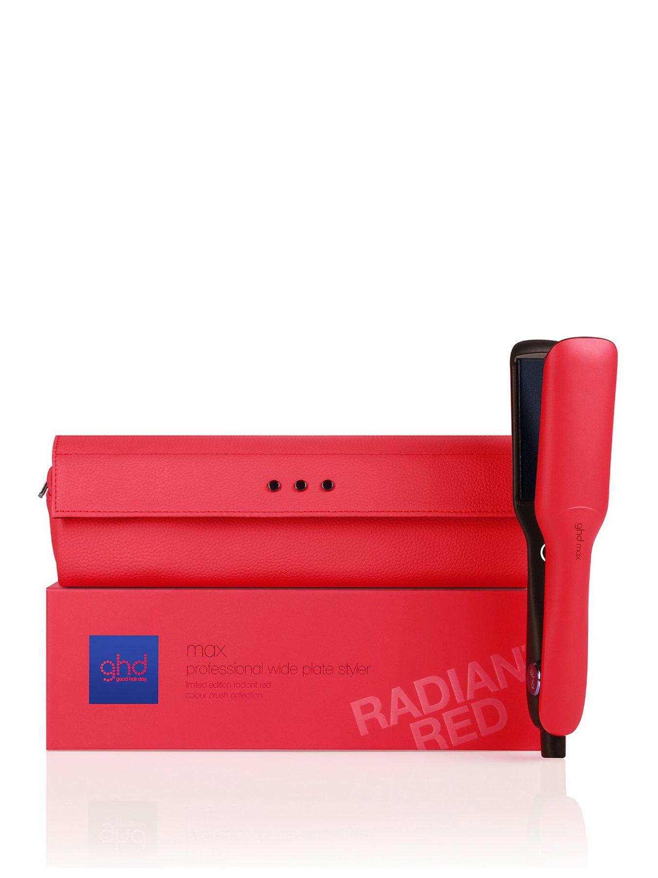 Ghd Max - Wide Plate Hair Straightener - Radiant Red 