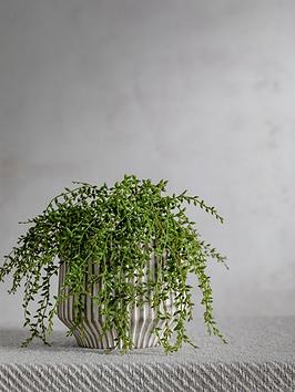 Product photograph of Gallery Artificial Senecio Vines Bundle - 3 Stems from very.co.uk