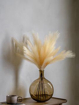Product photograph of Gallery Artificial Ivory Feathered Spray Bundle - 6 Stems from very.co.uk