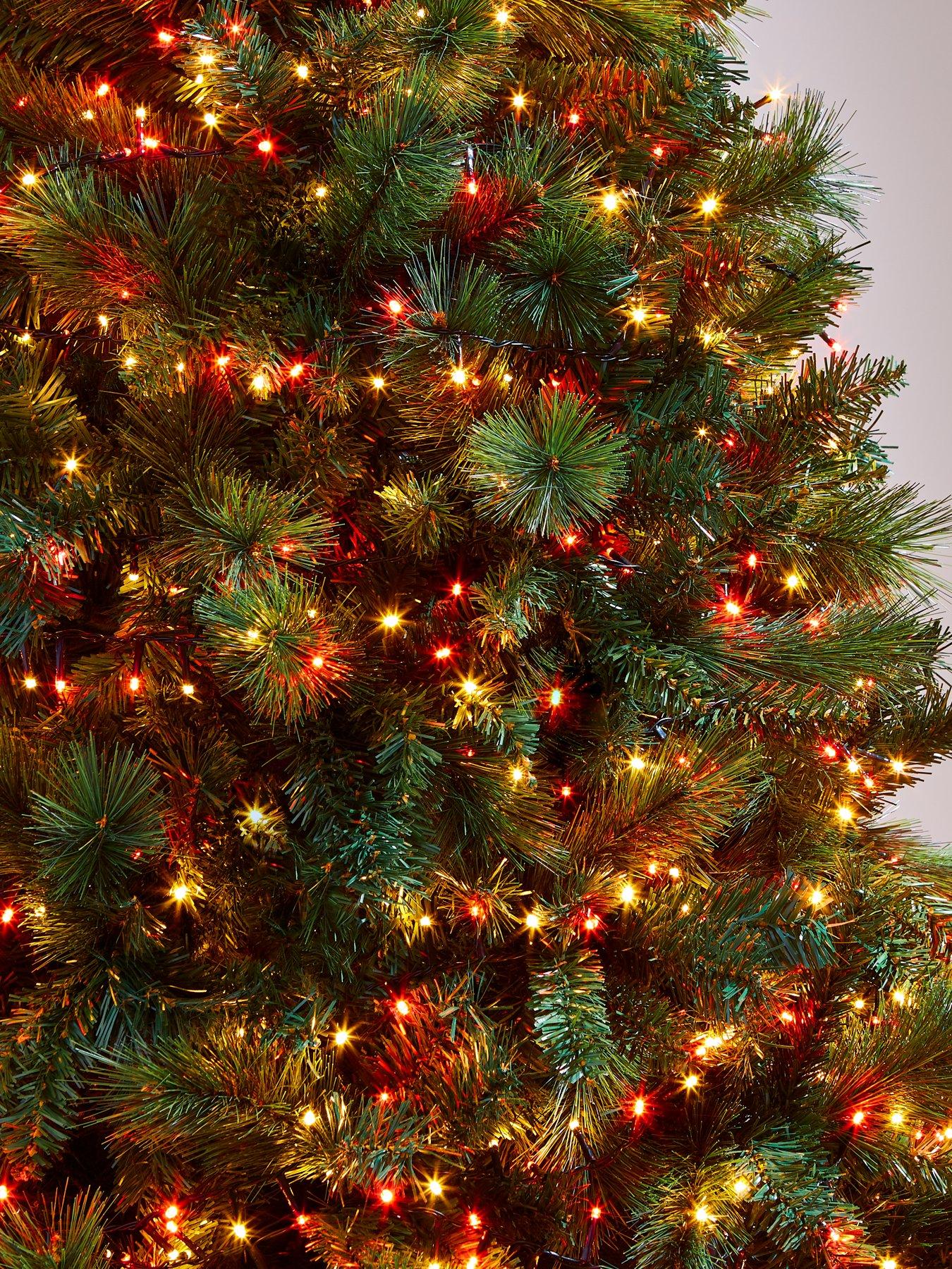 undefined 600 Winter Wishes Red  &  White Firefly Outdoor Christmas Lights