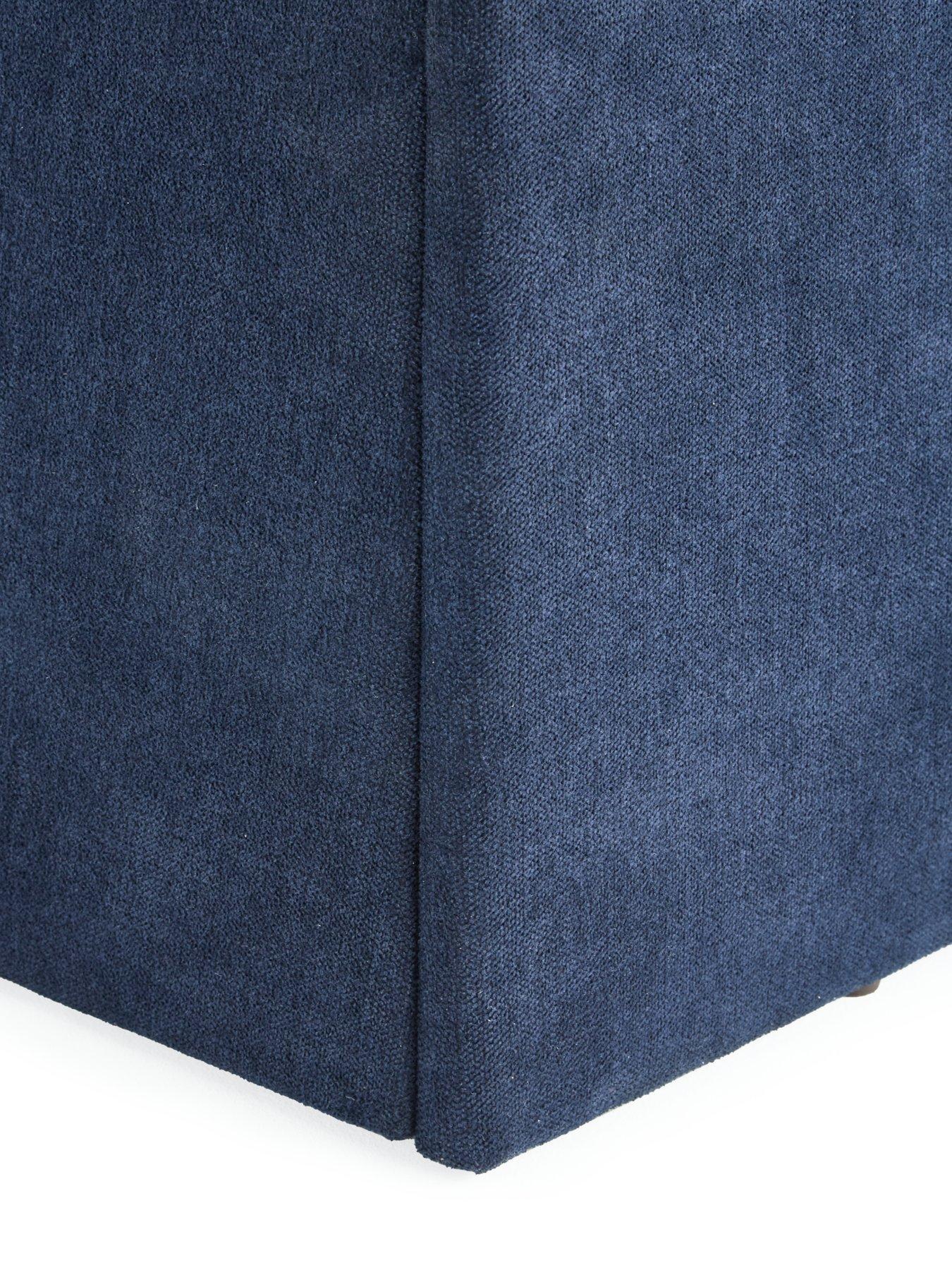Image 5 of 6 of The Very Collection Nova End Lift Up Storage Ottoman Bed with Mattress Options (Buy &amp; SAVE!) - Blue