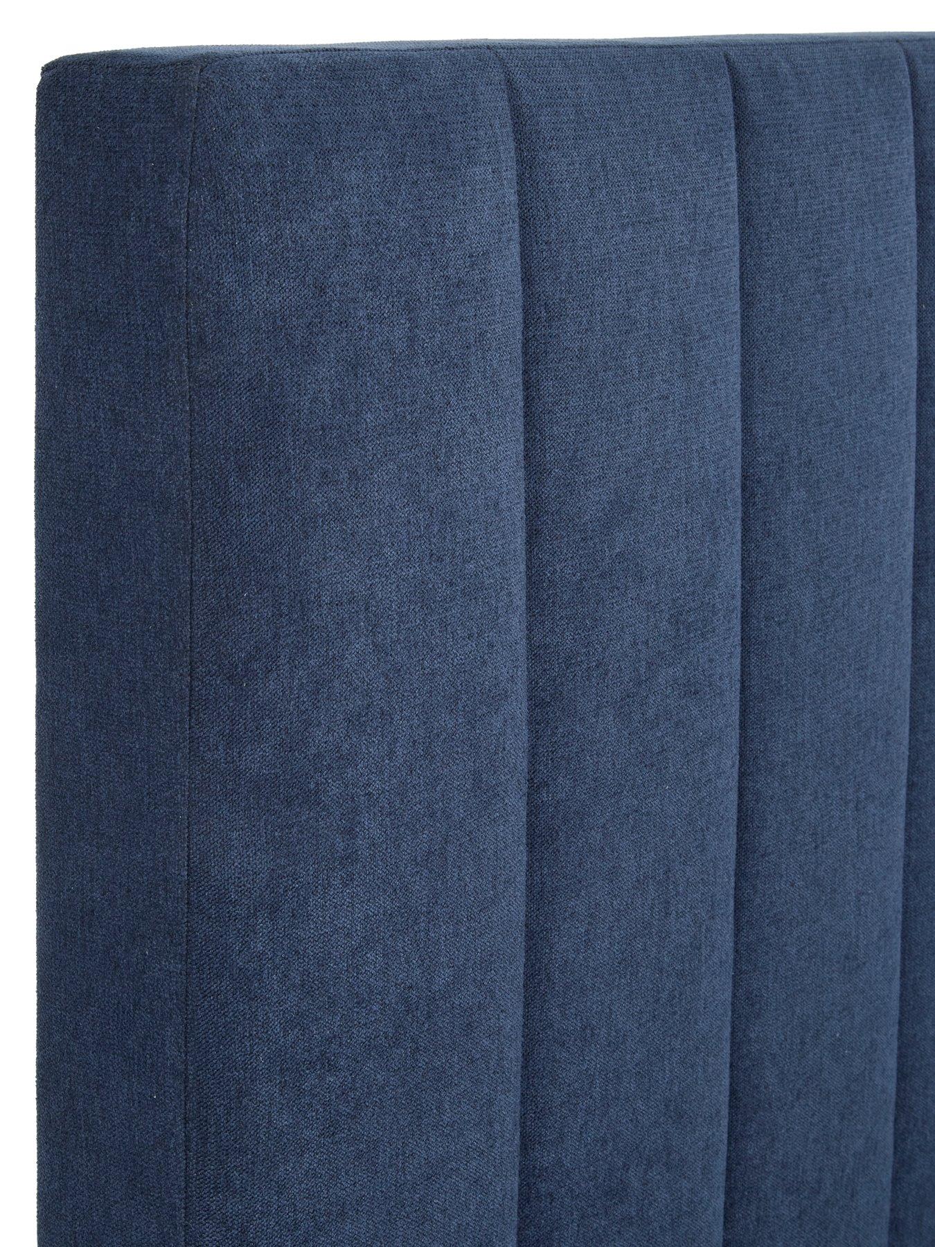 Image 6 of 6 of The Very Collection Nova End Lift Up Storage Ottoman Bed with Mattress Options (Buy &amp; SAVE!) - Blue