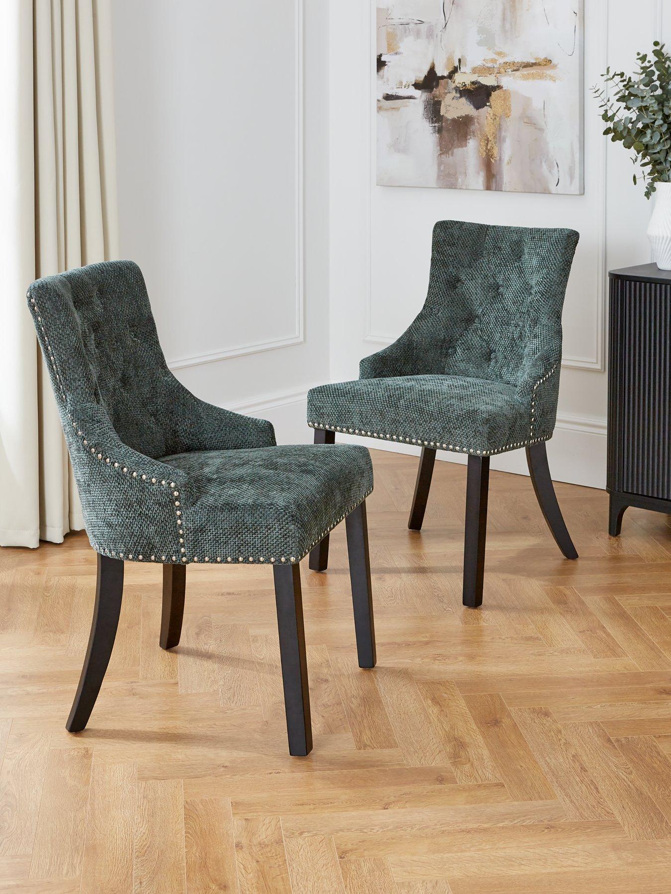 undefined Pair of Warwick Chunky Weave Dining Chairs - FSC Certified