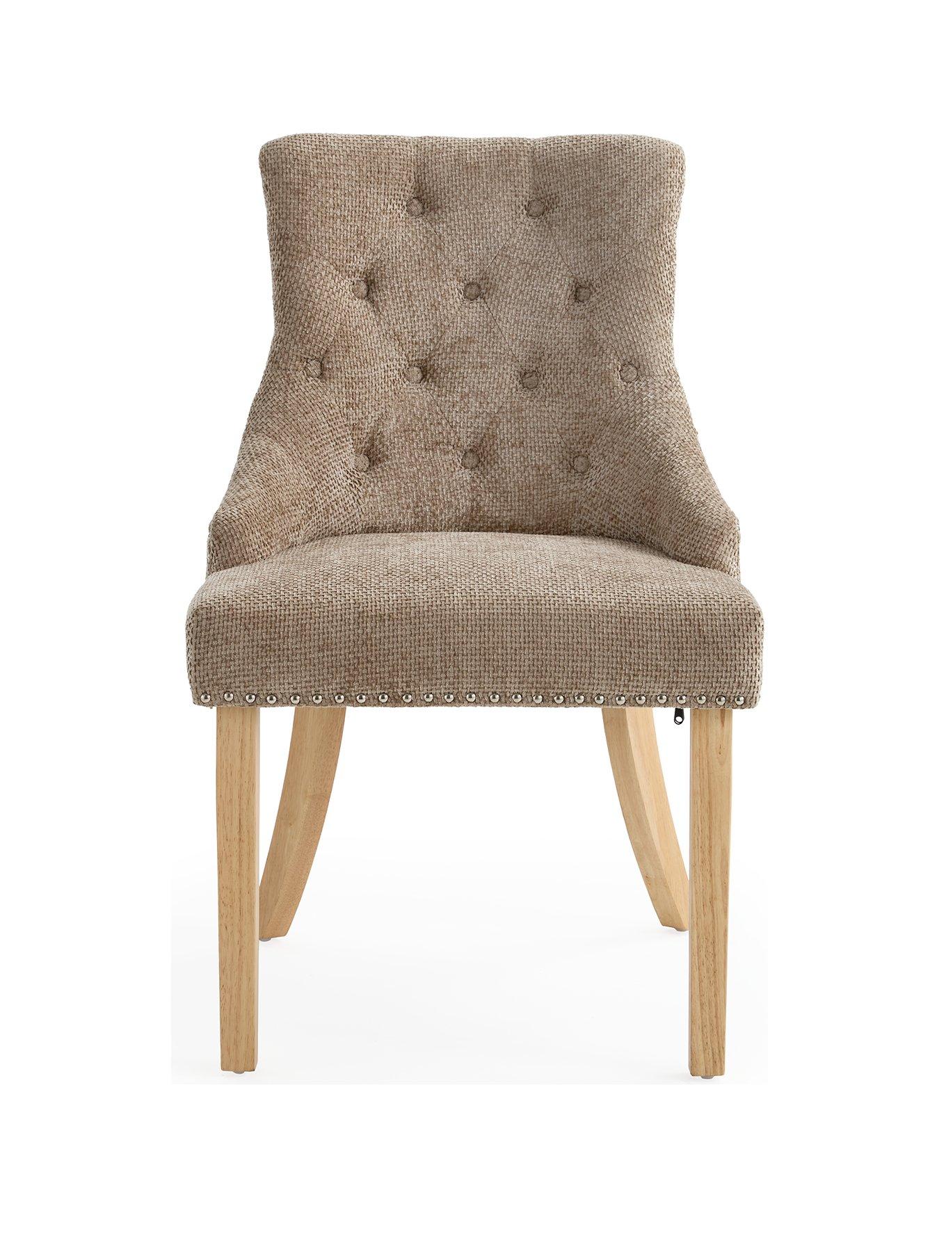 Image 3 of 7 of Very Home Pair of&nbsp;Warwick Chunky Weave Dining Chairs&nbsp;- FSC Certified
