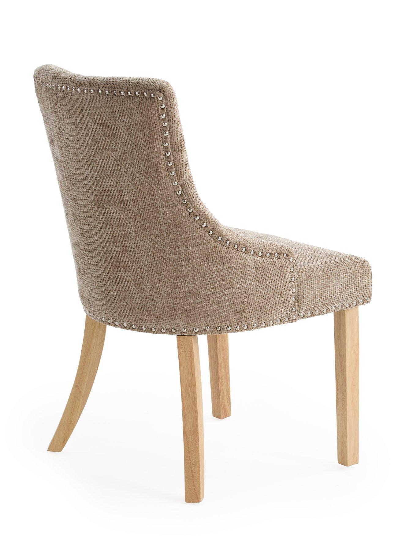 Image 4 of 7 of Very Home Pair of&nbsp;Warwick Chunky Weave Dining Chairs&nbsp;- FSC Certified