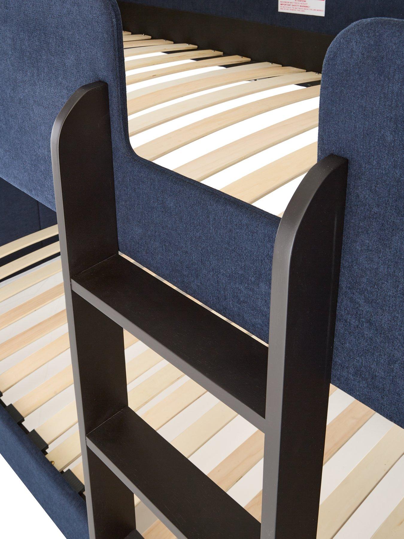 Image 6 of 7 of Very Home Panelled Bunk Bed with Mattress Options (Buy &amp; SAVE!) - Deep Blue