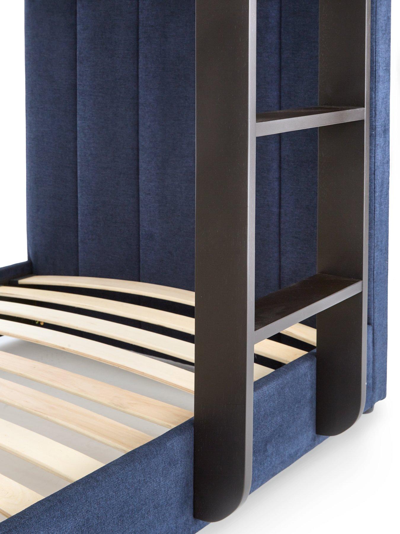 Image 7 of 7 of Very Home Panelled Bunk Bed with Mattress Options (Buy &amp; SAVE!) - Deep Blue