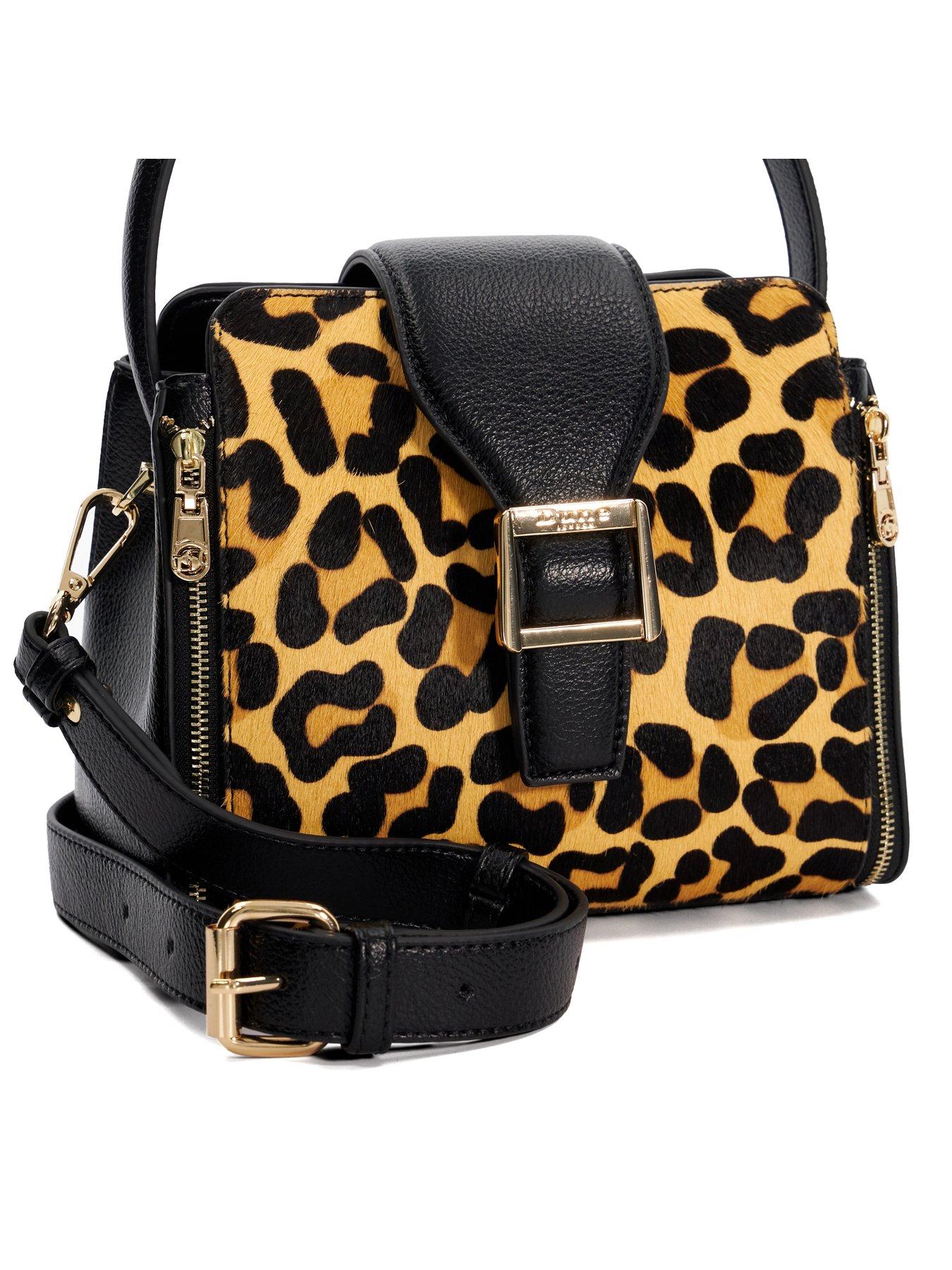 Dune leopard print handbag hotsell