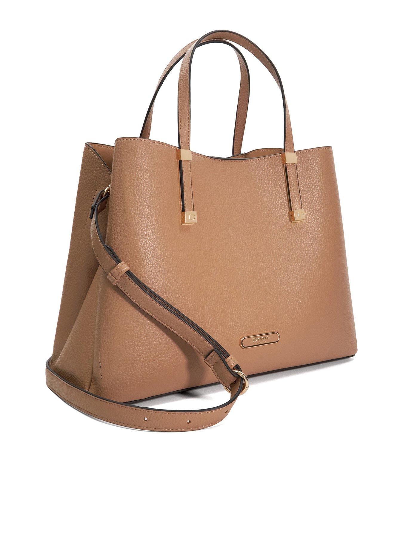 Dune London Dorry Branded Hardware Tote Bag Taupe Very.co.uk