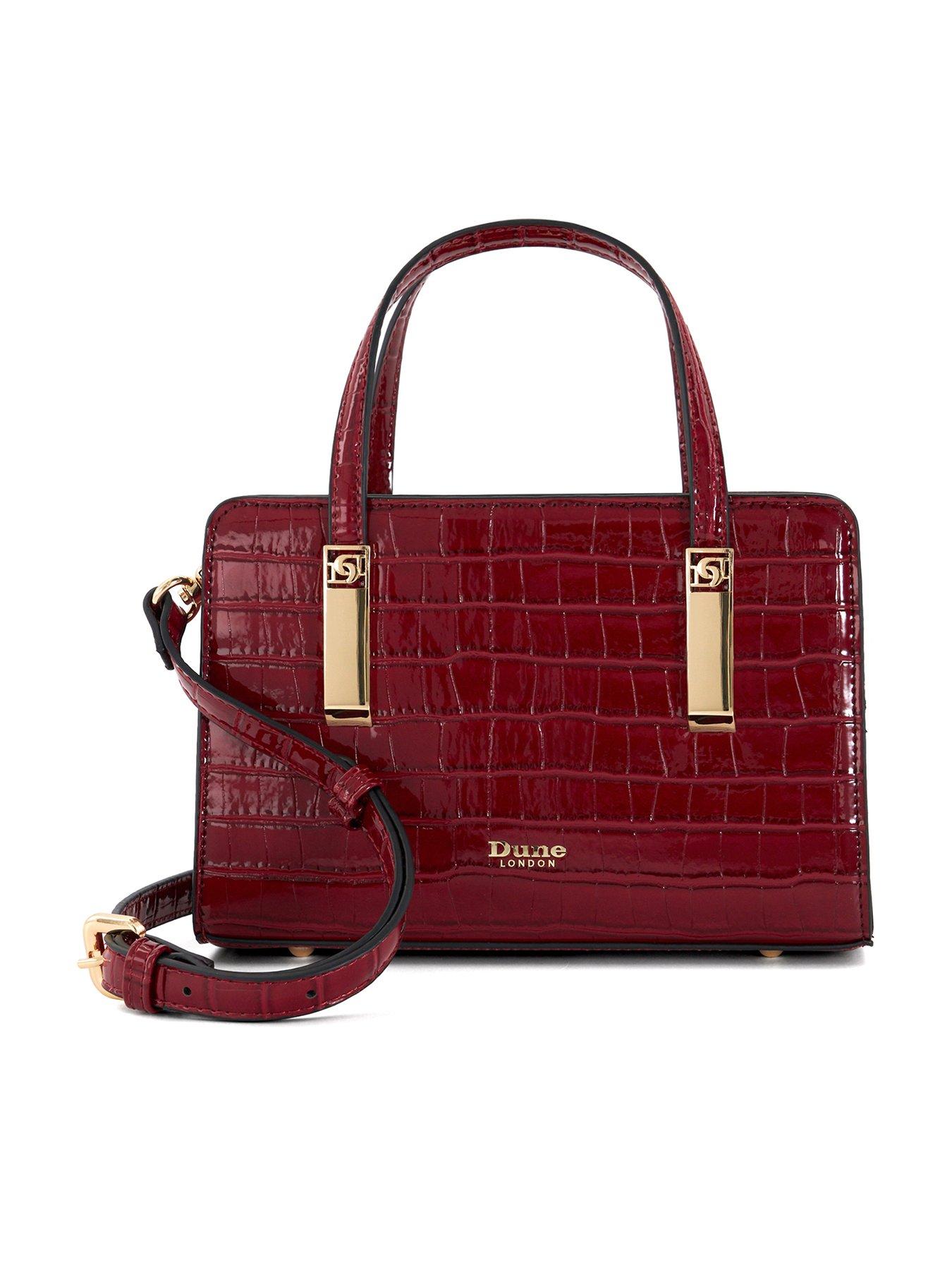 Dune London Dinkydenbeigh Small Tote Bag Red Very