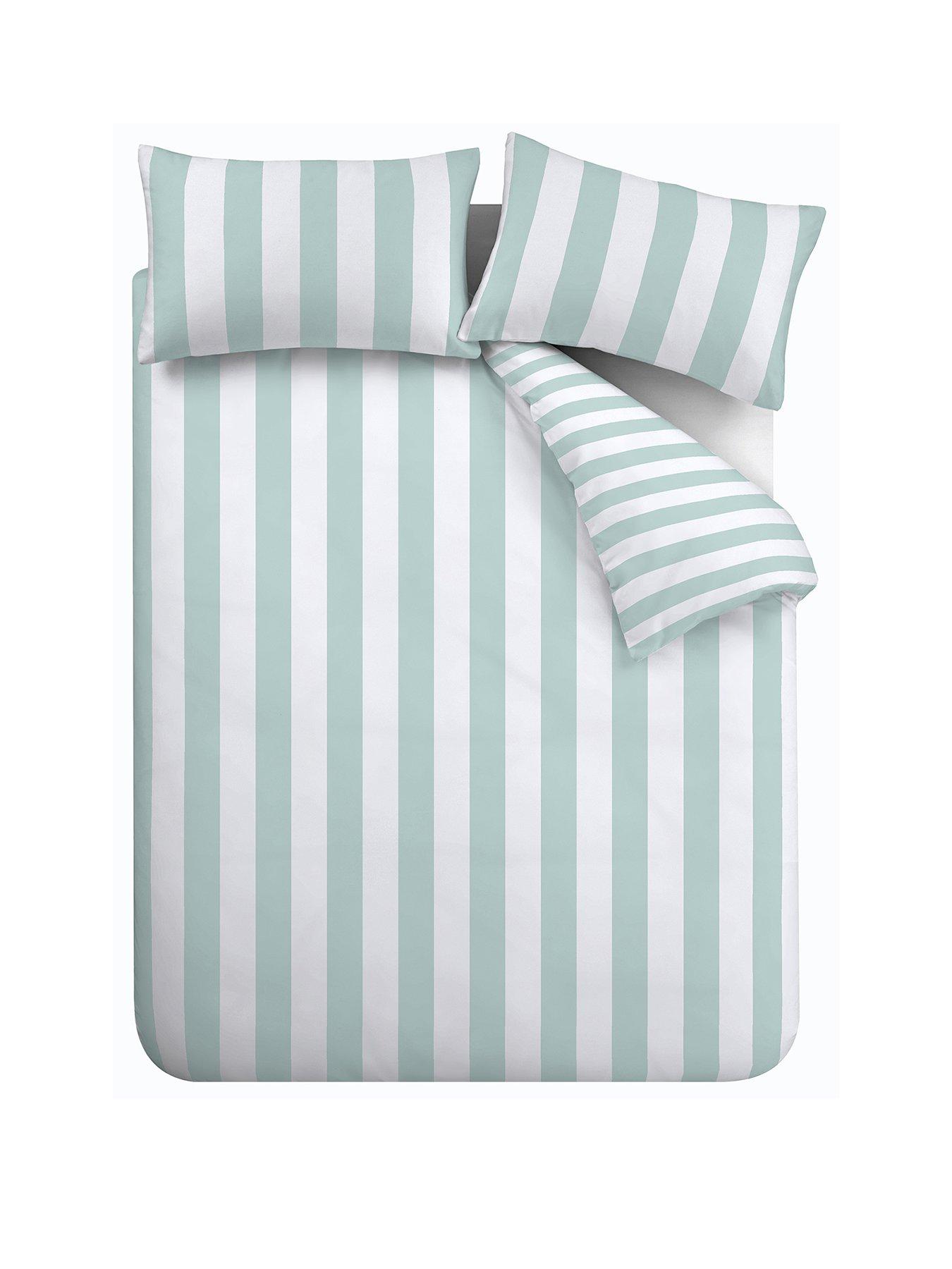 Catherine Lansfield Check and Stripe Trapuntino240x220 rosa
