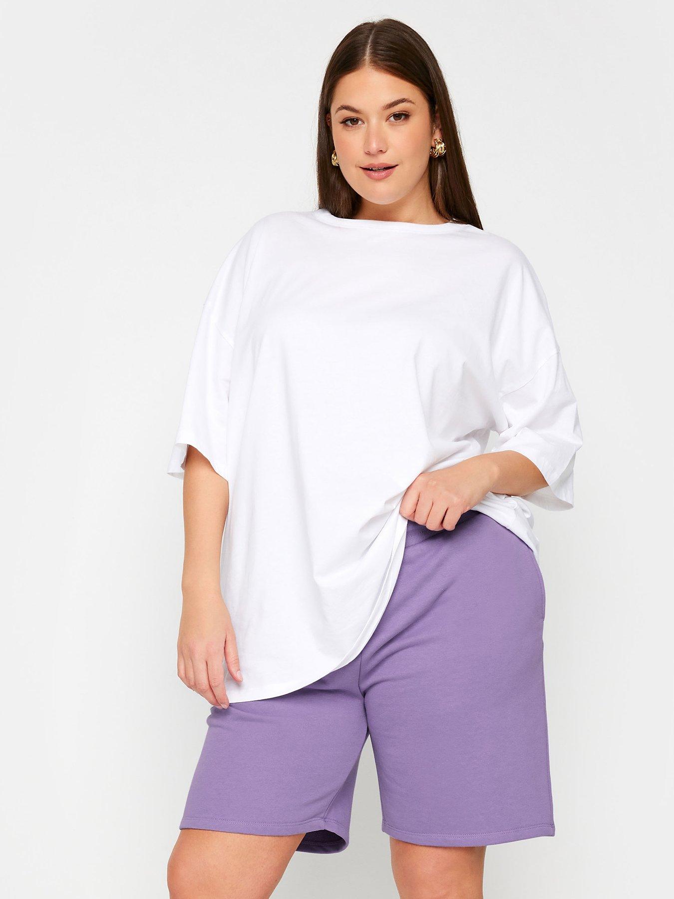 Yours Jogger Shorts - Purple