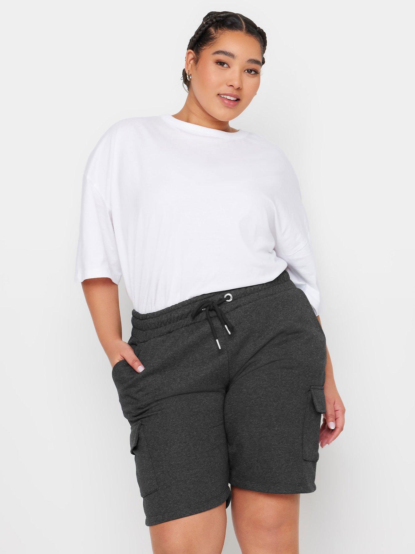 Yours Cargo Jogger Short Grey Very