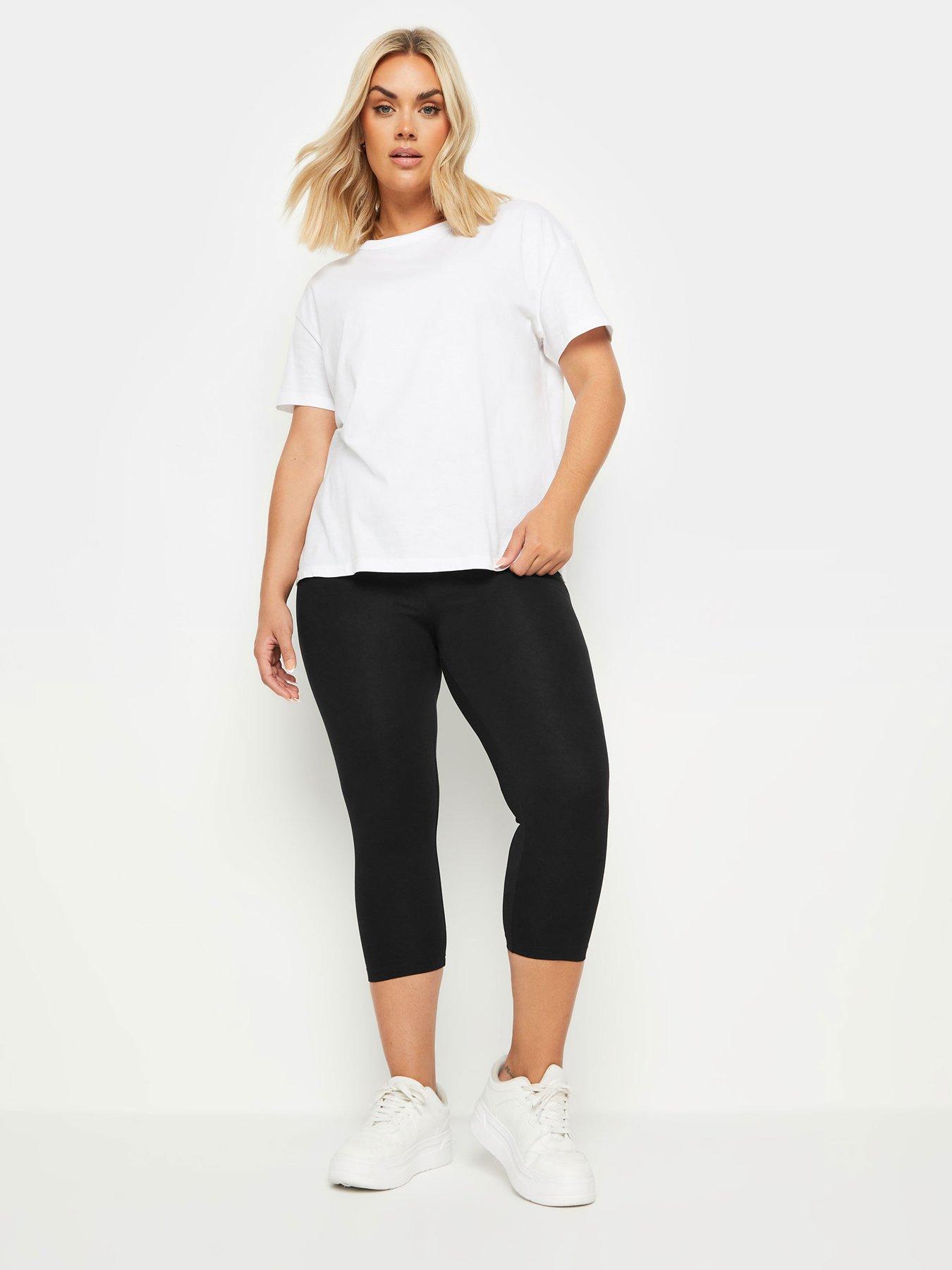 Image 4 of 4 of Yours 2 Pack Crop Leggings - Multi