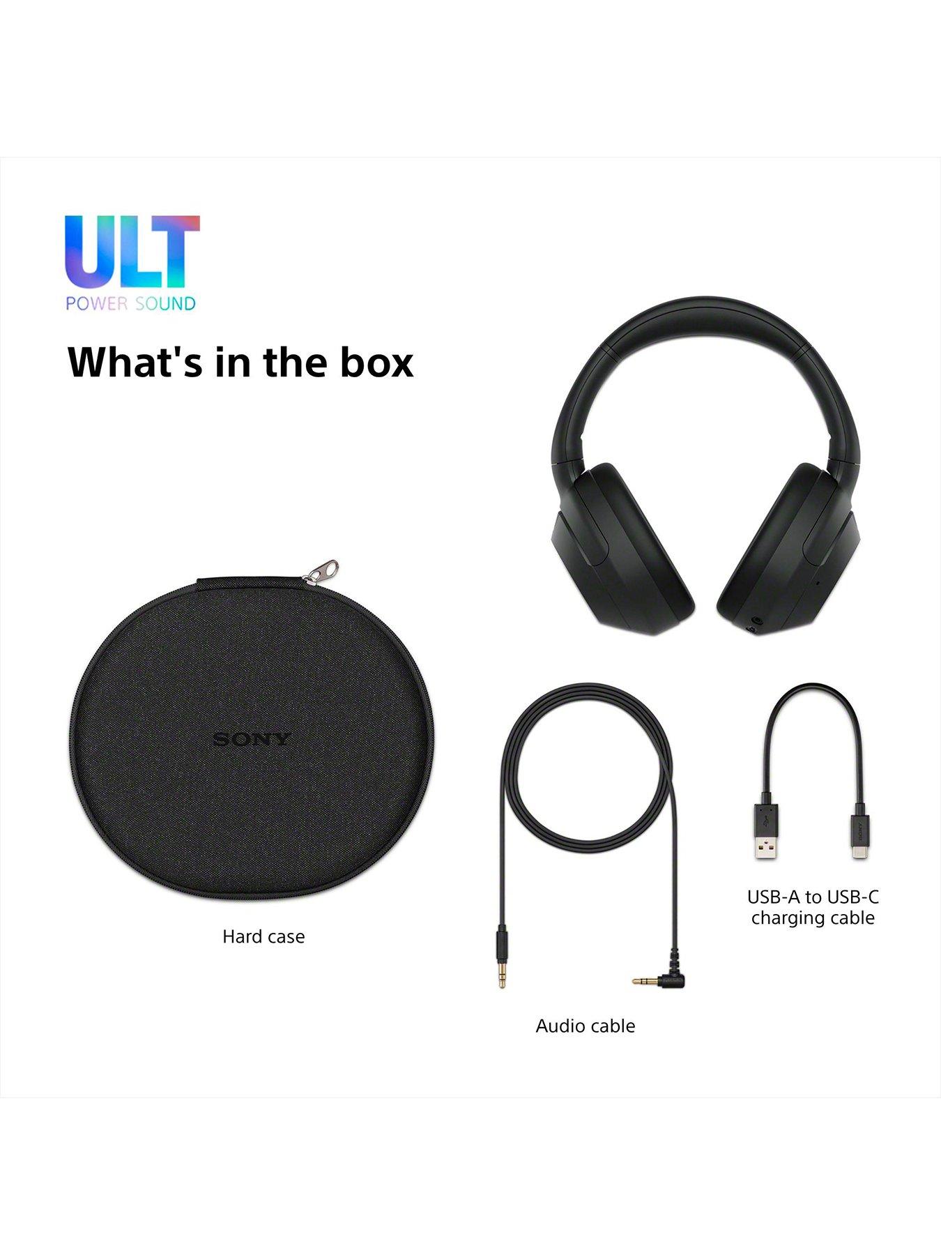 Sony ULT WEAR Wireless Noise-Cancelling Headphones with ULT POWER