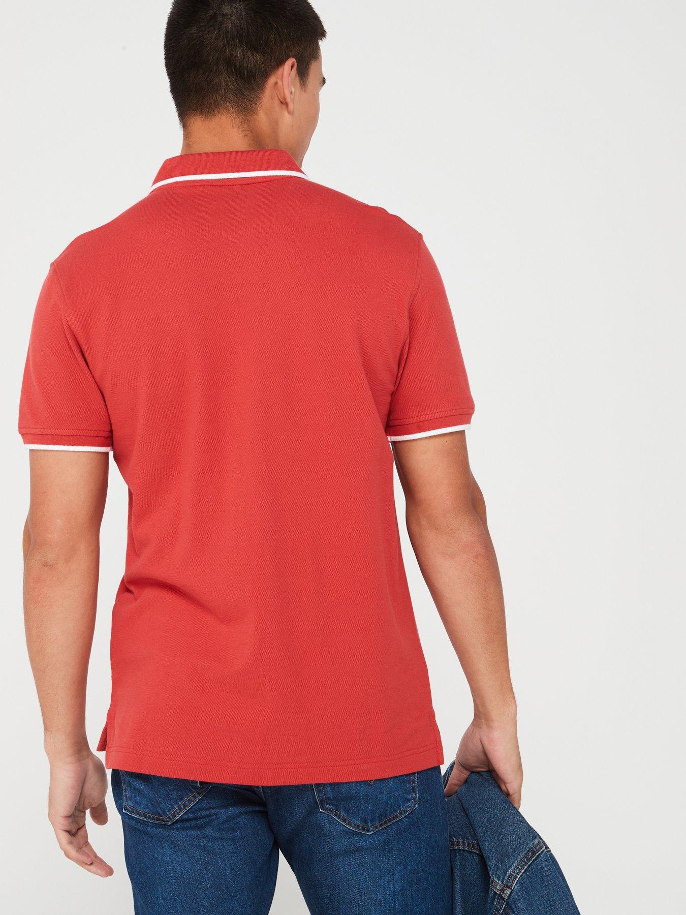 Levi's Housemark Polo Shirt - Red | Very.co.uk