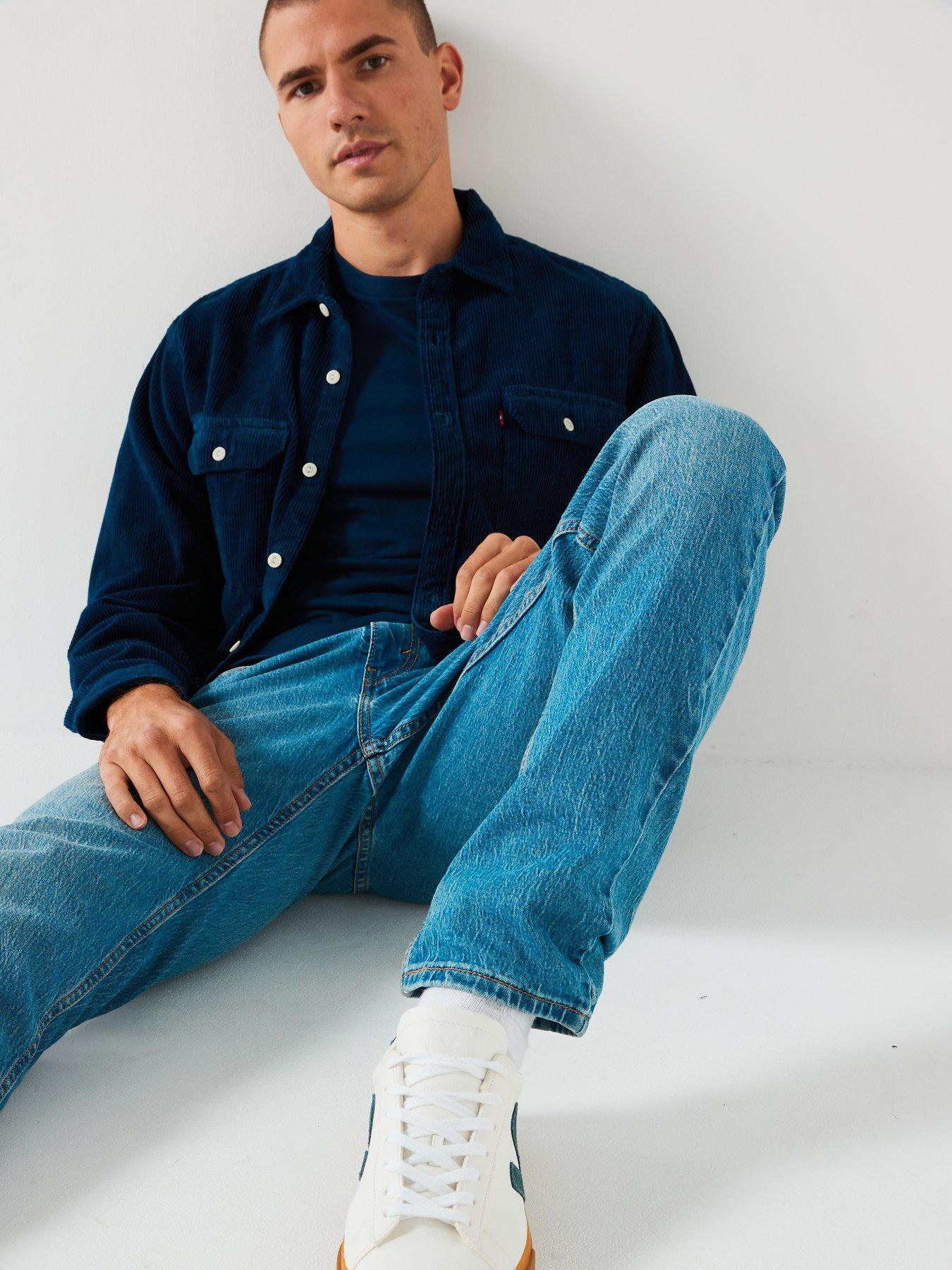 Levis 502 Taper Fit Performance Cool Jeans On The Cool Blue