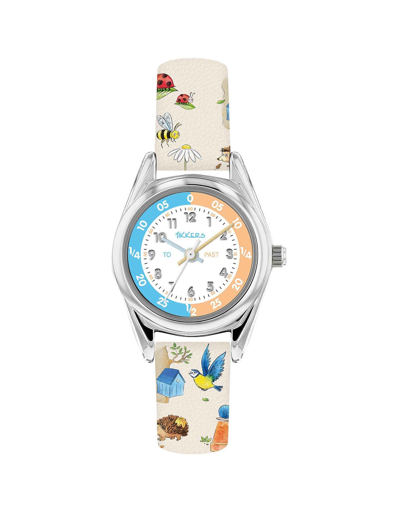 Product photograph of Tikkers Rspb X Tikkers Wild Things Kids Watch from very.co.uk