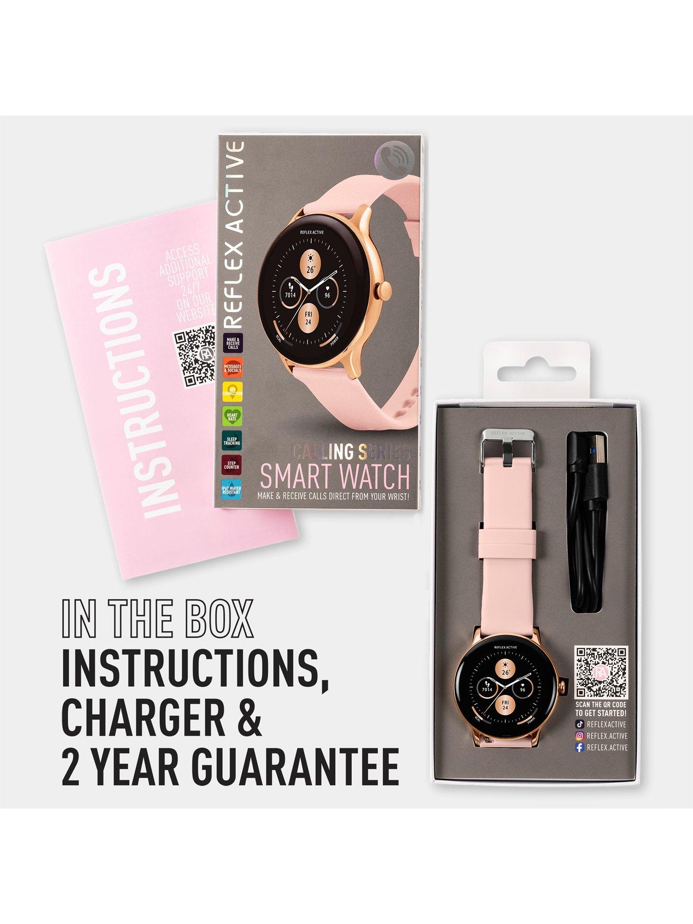Image 5 of 7 of Reflex Active Series 22 Pink Silicone Strap Watch