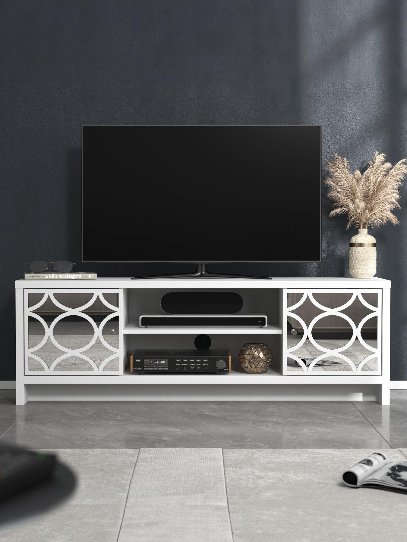 Product photograph of Gfw Arianna 2 Door Tv Unit Up To 60 from very.co.uk