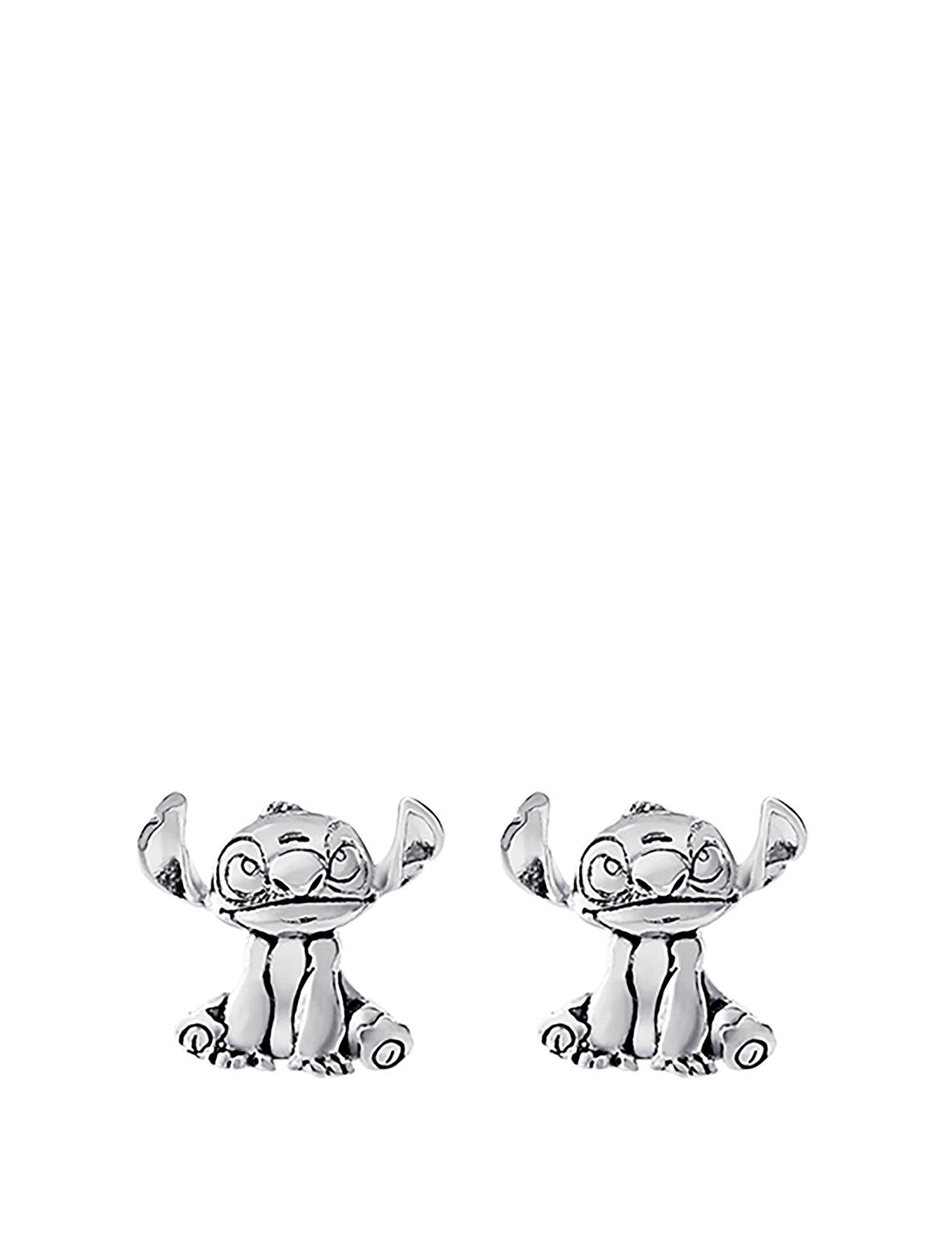 undefined Lilo  &  Stitch Silver plated Stitch Stud Earrings