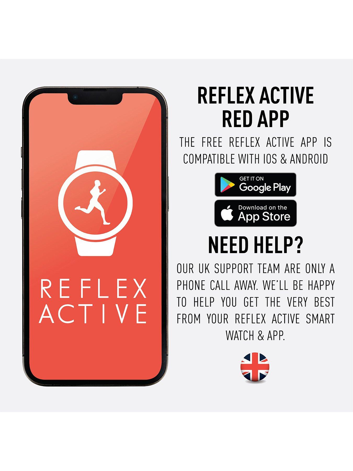 Image 5 of 6 of Reflex Active Series 22 Black Silicone Strap Watch