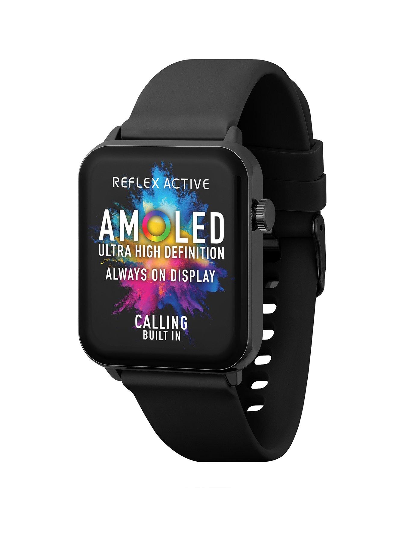 Reflex Active Series 30 Smart Calling Amoled Watch