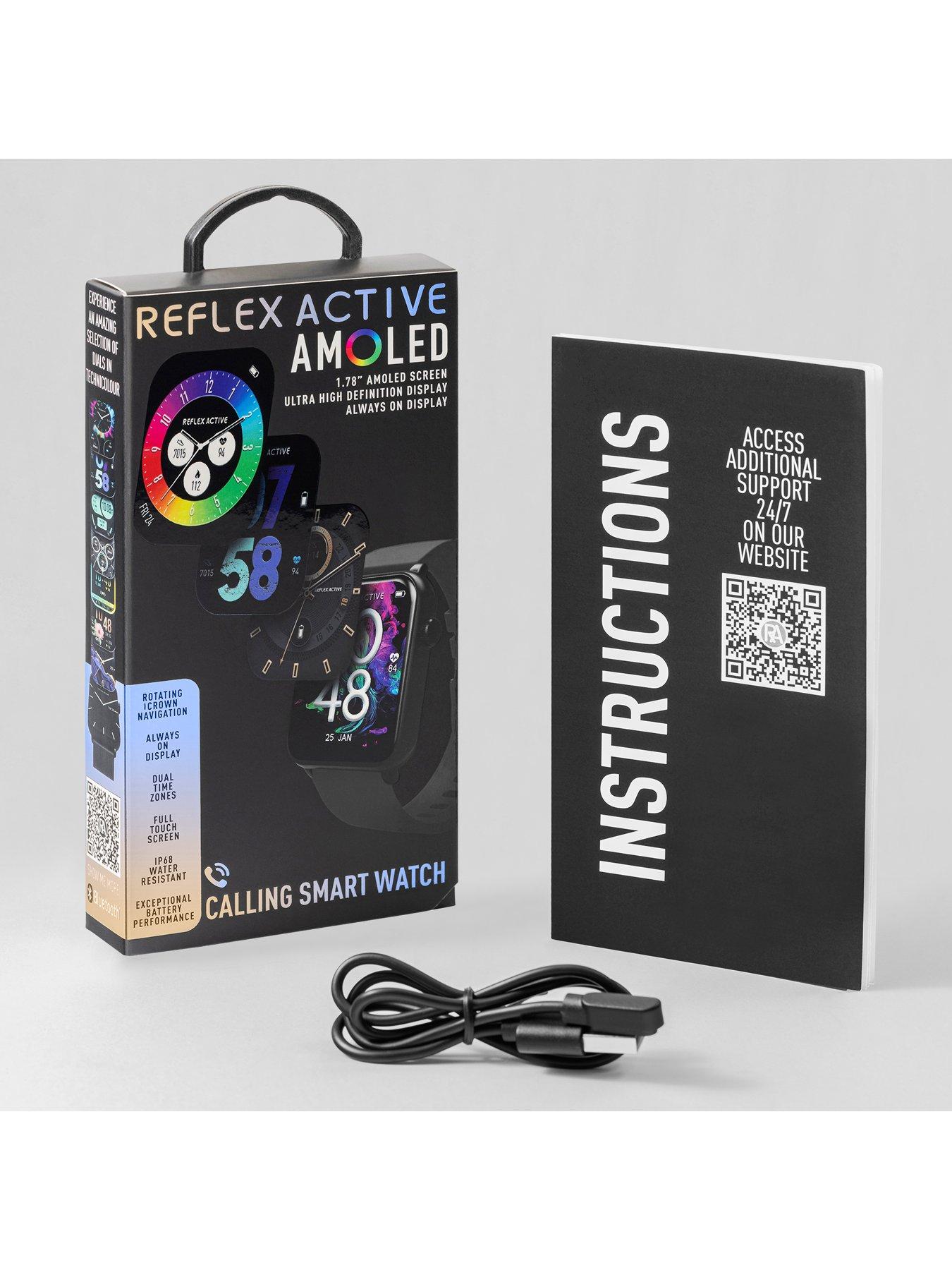 Image 2 of 7 of Reflex Active Series 30 Smart Calling Amoled Watch