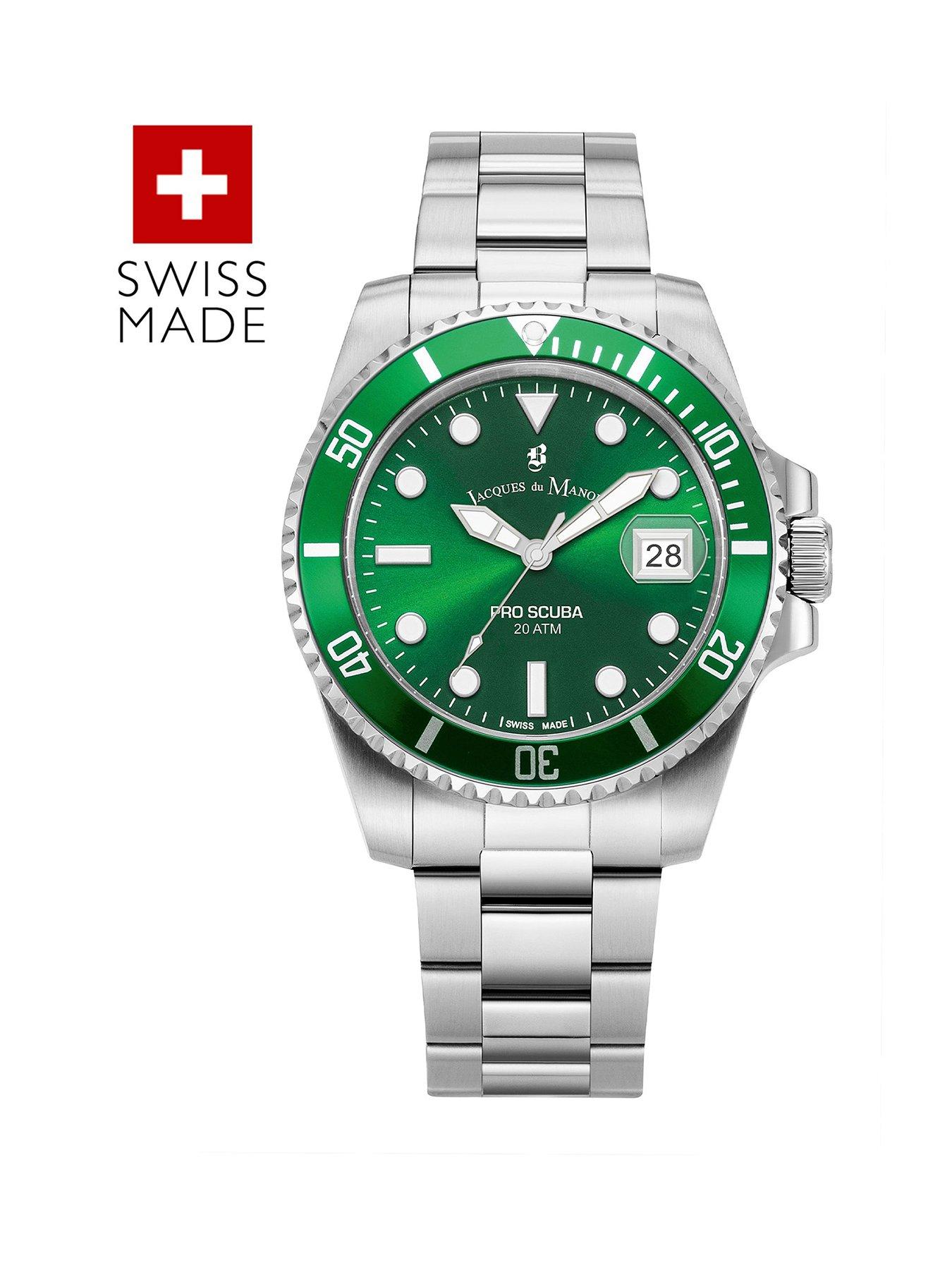 undefined Swiss made Gents Inspiration Stainless Steel Bracelet Watch